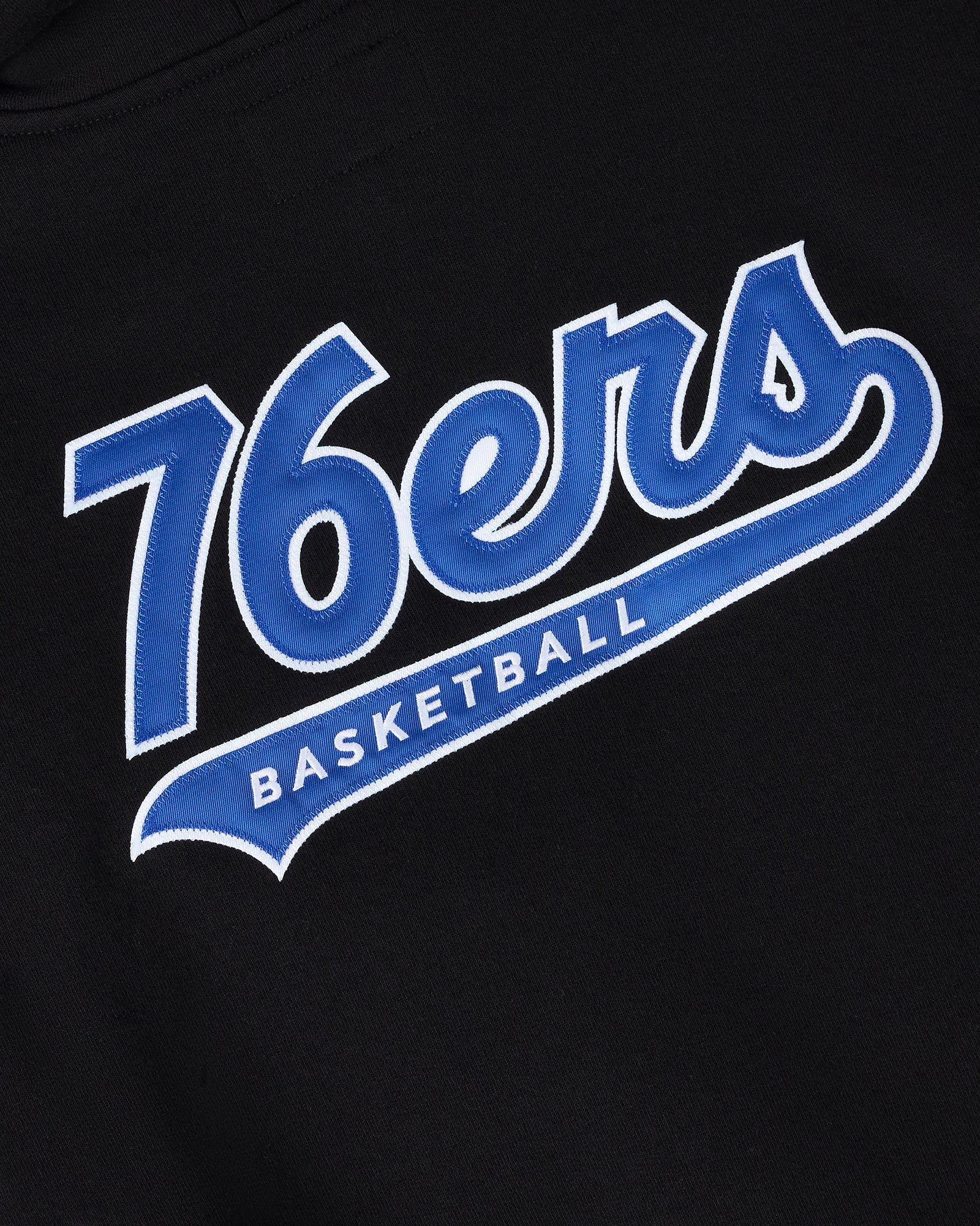 NBA Philadelphia 76ers Hoodie - Black IMAGE #10