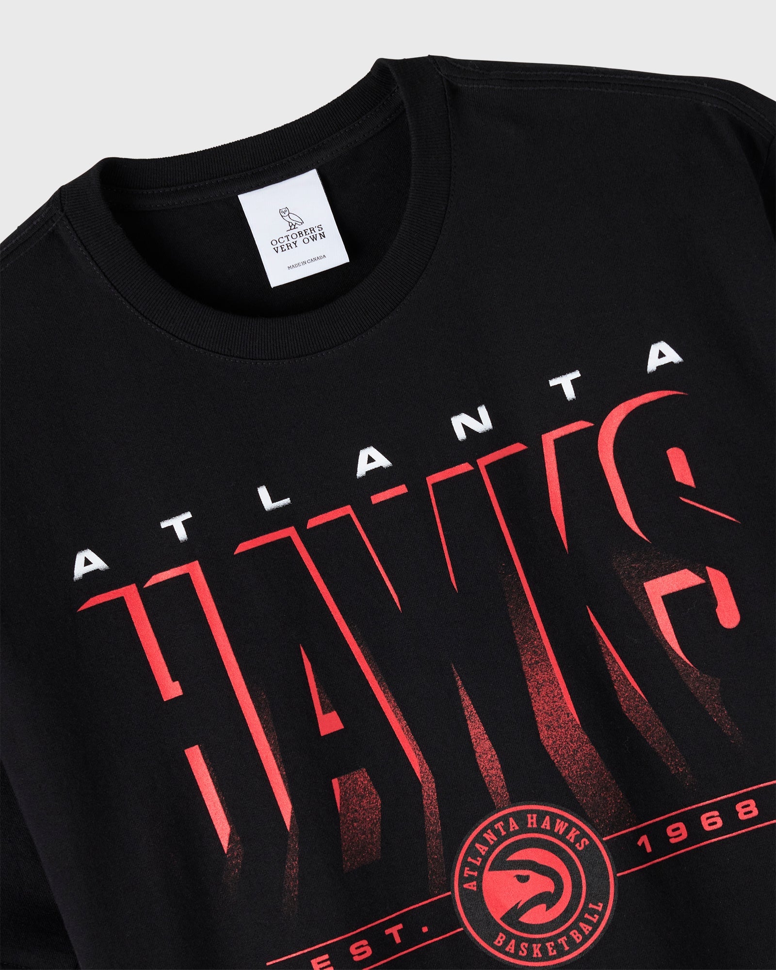 NBA Atlanta Hawks T-Shirt - Black IMAGE #7