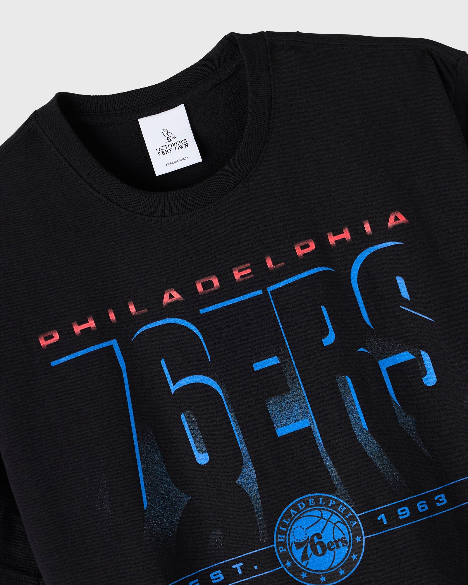 NBA Philadelphia 76ers T-Shirt - Black IMAGE #8