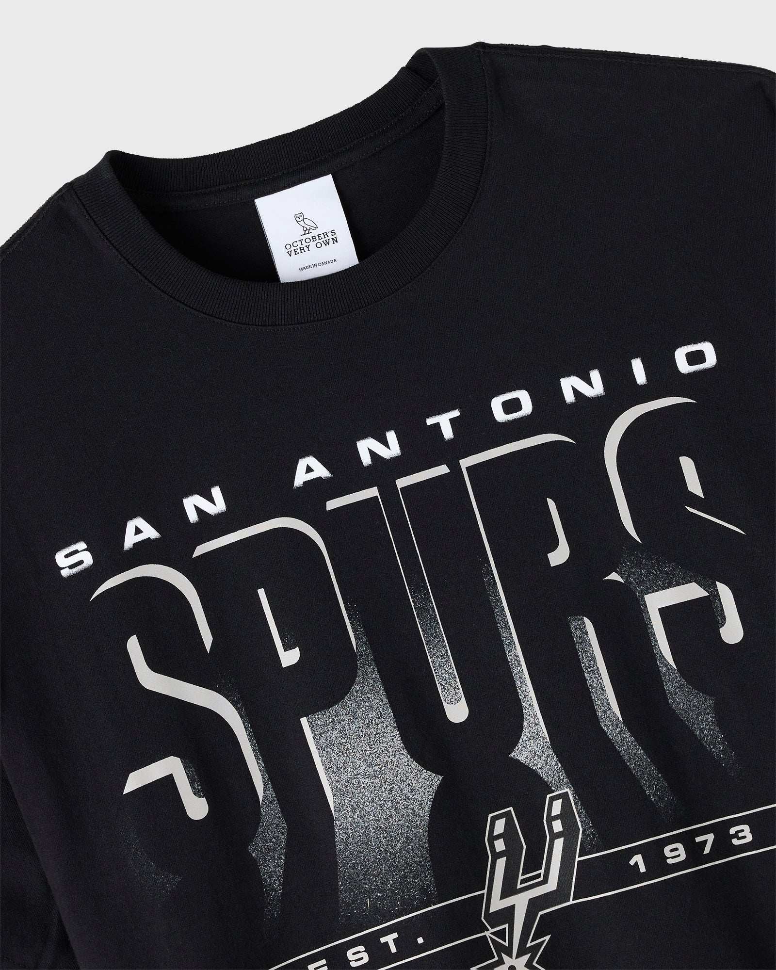 NBA San Antonio Spurs T-Shirt - Black IMAGE #7