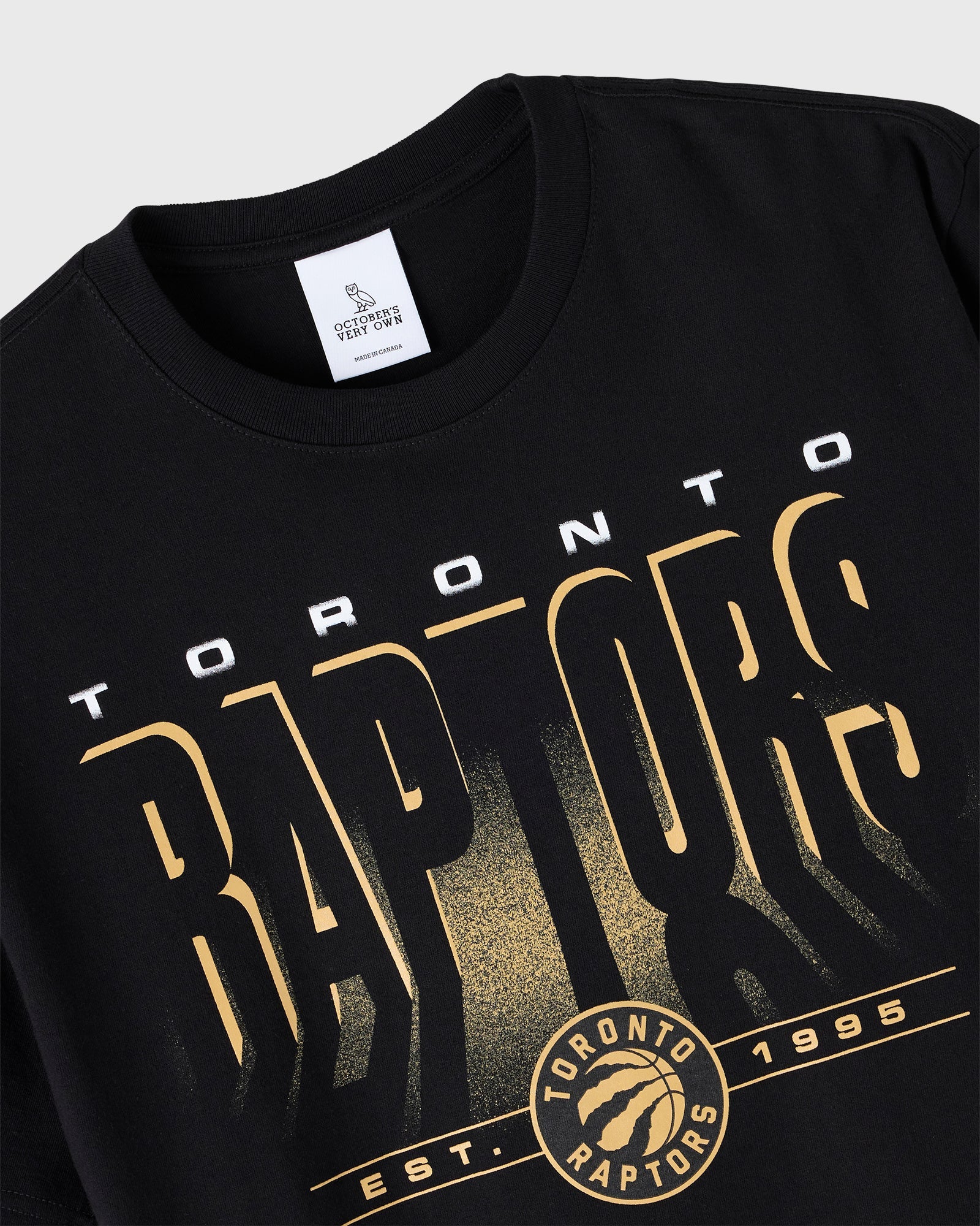 NBA Toronto Raptors T-Shirt - Black IMAGE #3