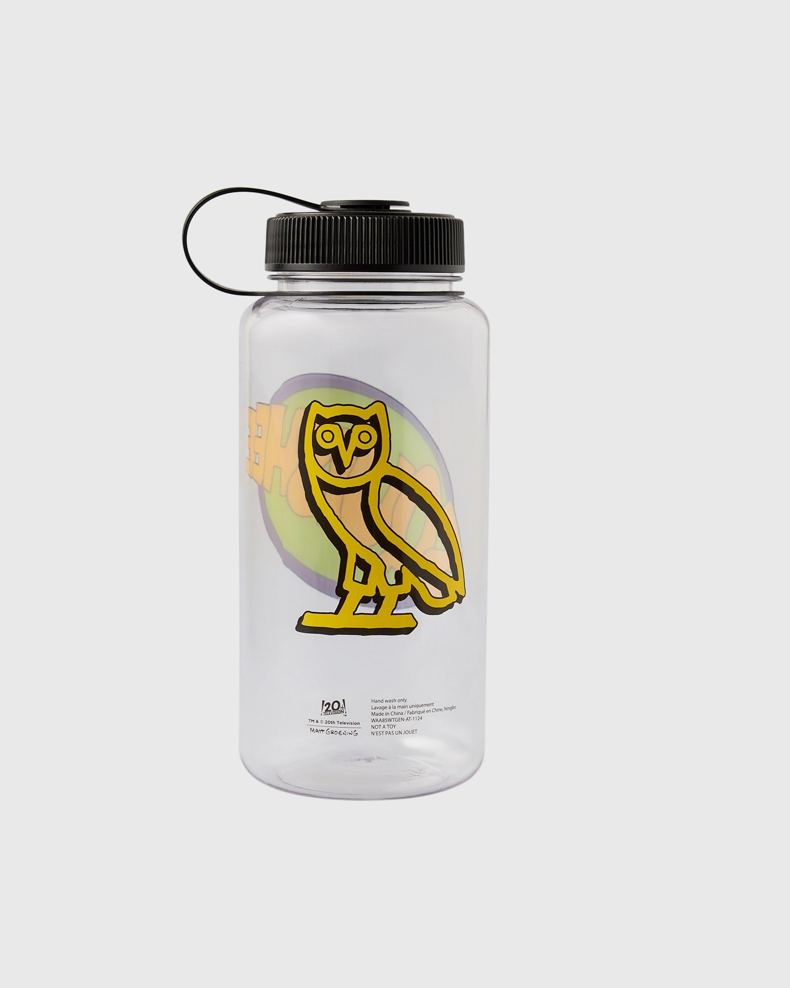 The Simpsons Squishy Water Bottle - Clear IMAGE #2