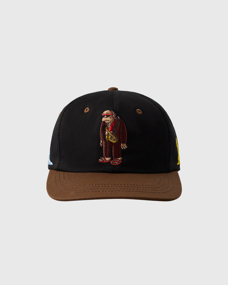 The Simpsons Bleeding Gums Murphy Snapback Cap - Black/Brown