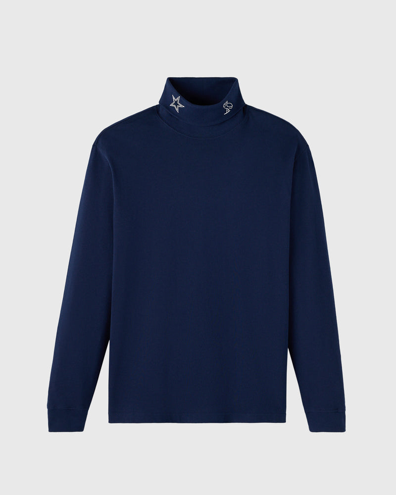 NFL Dallas Cowboys Heavyweight Turtleneck - Navy