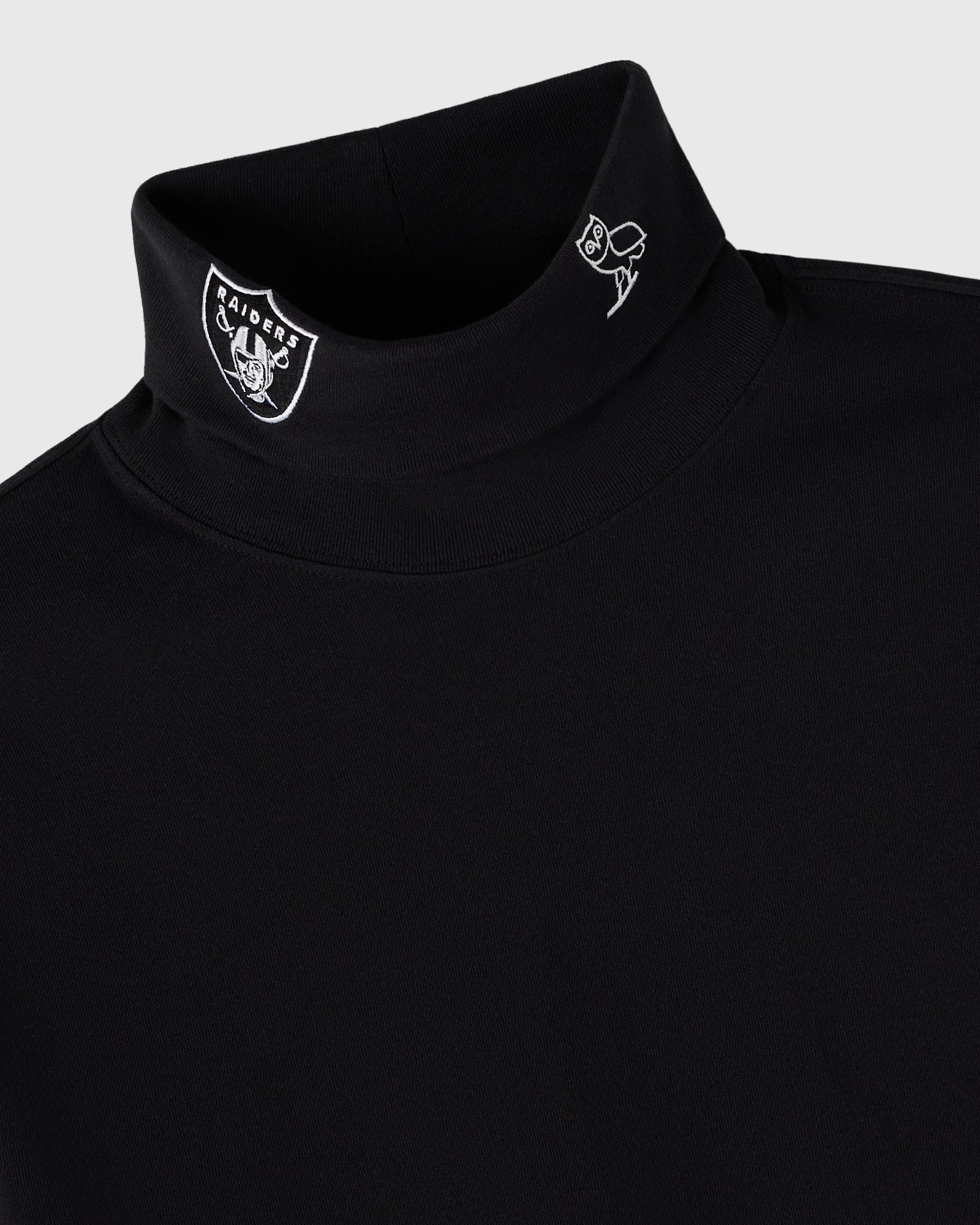 NFL Las Vegas Raiders Heavyweight Turtleneck - Black IMAGE #4