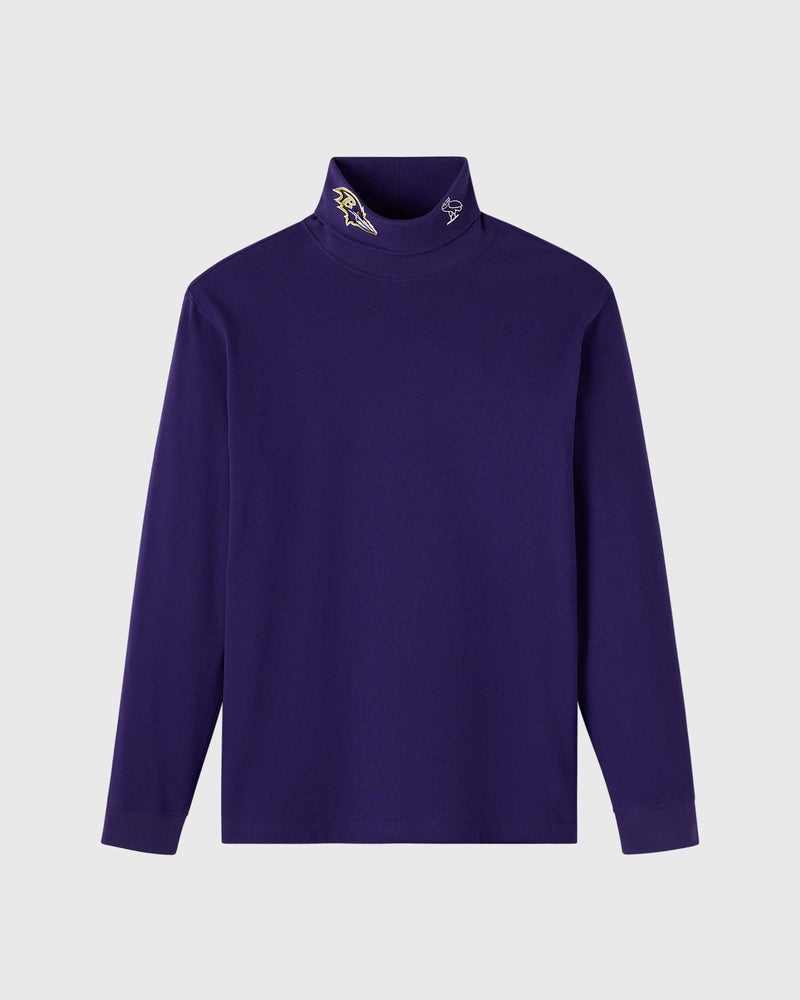 NFL Baltimore Ravens Heavyweight Turtleneck - Purple