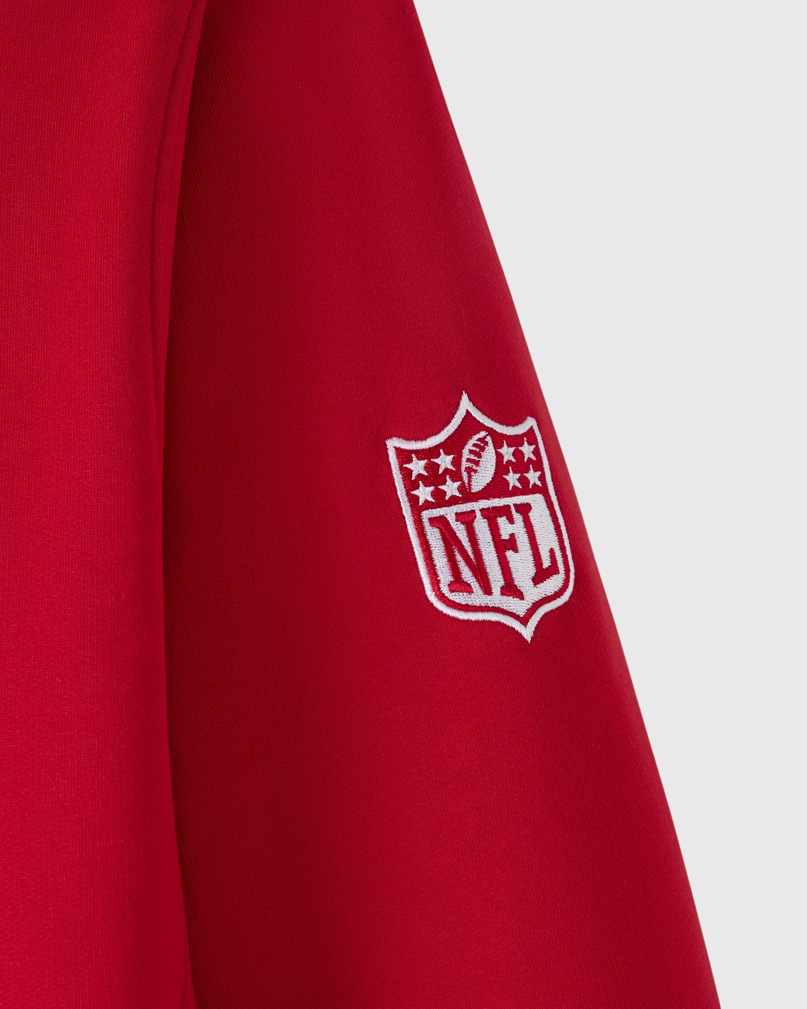 NFL San Francisco 49ers Icon Team Hoodie - Red IMAGE #5