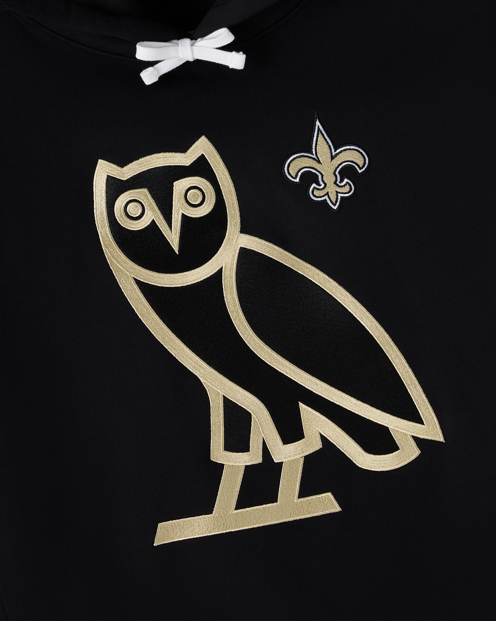 NFL New Orleans Saints Icon Team Hoodie - Black IMAGE #8