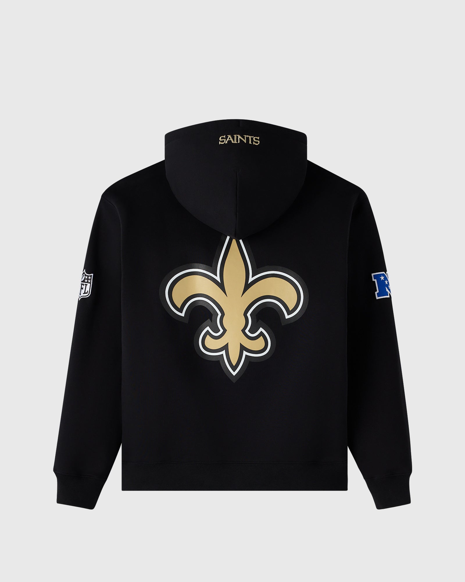 NFL New Orleans Saints Icon Team Hoodie - Black IMAGE #2