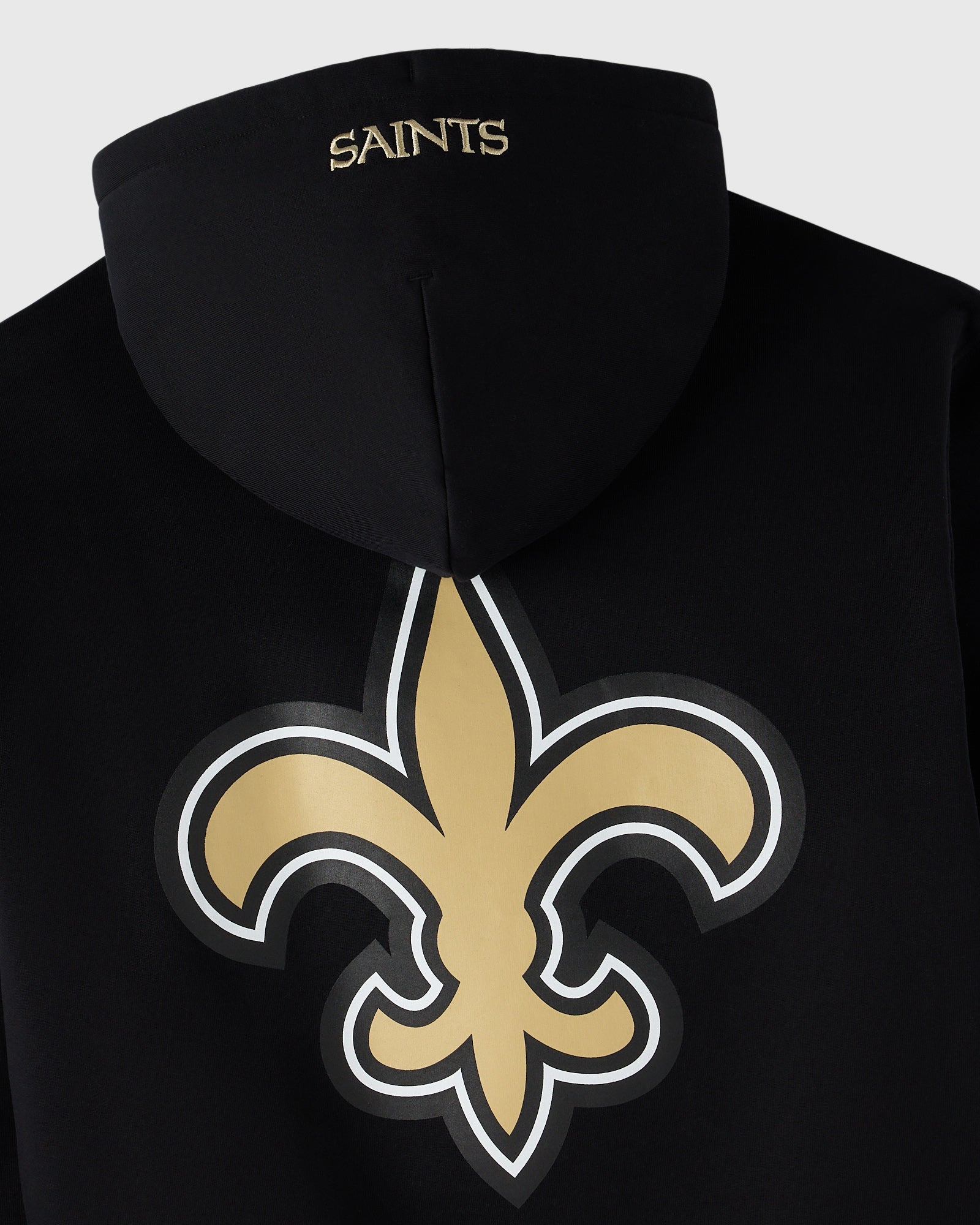 NFL New Orleans Saints Icon Team Hoodie - Black IMAGE #5