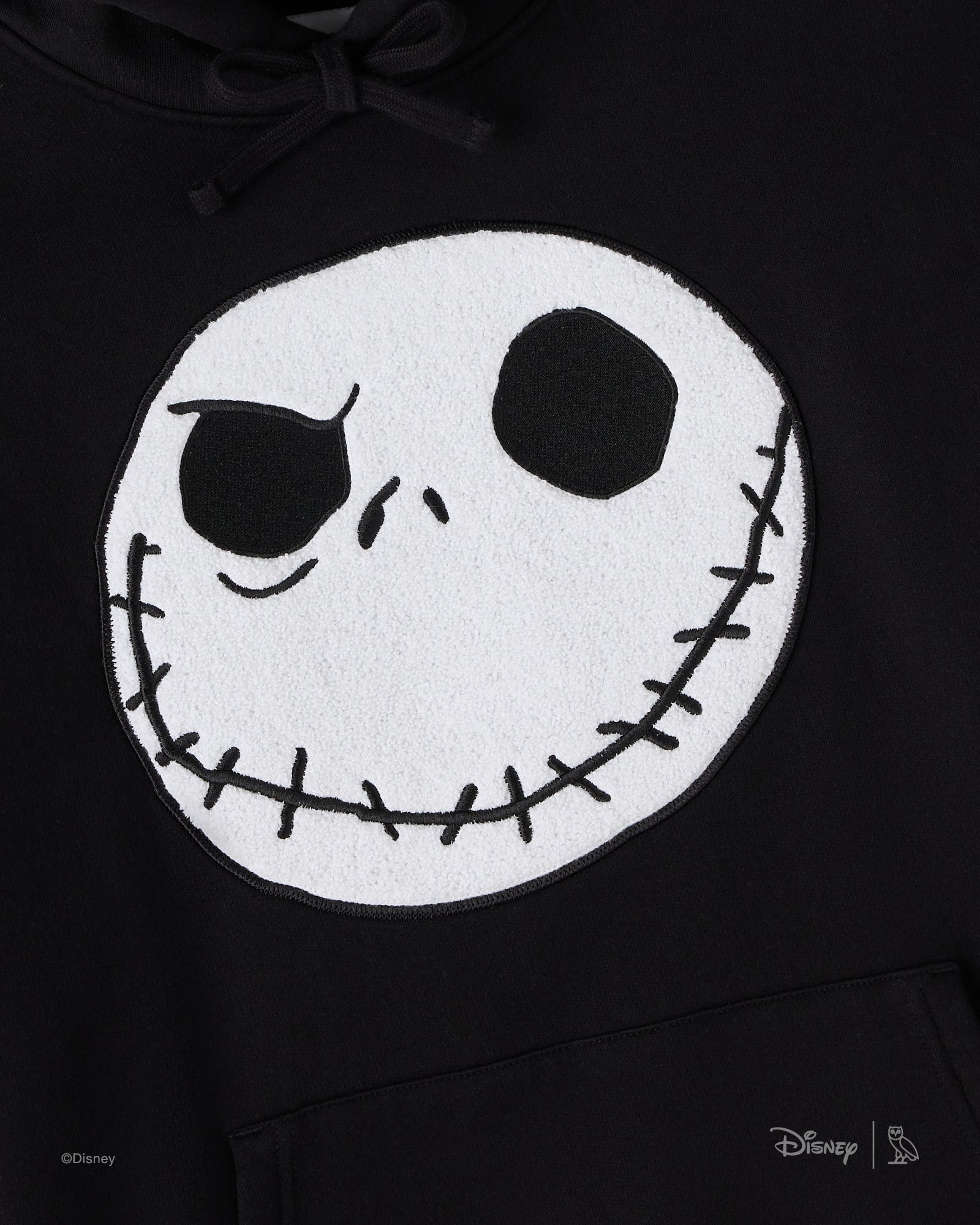 The Nightmare Before Christmas Jack Skellington Hoodie - Black IMAGE #3