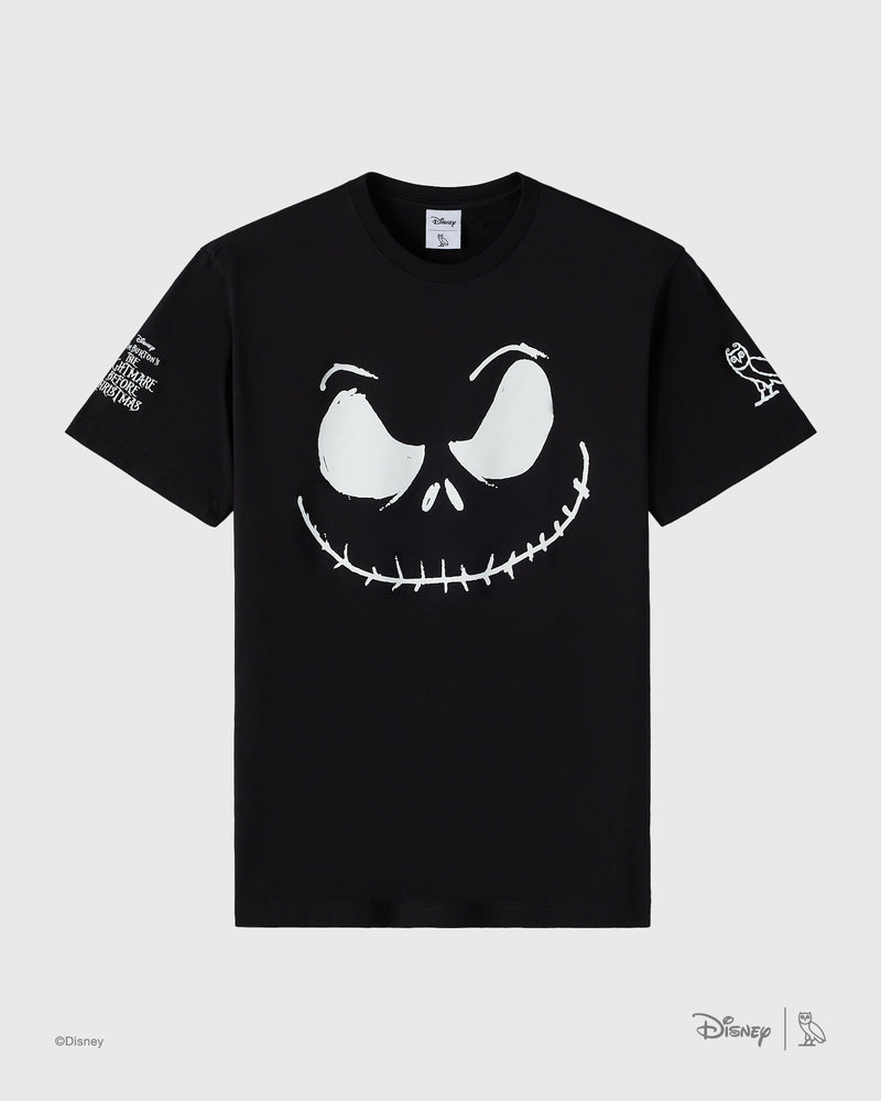 The Nightmare Before Christmas Jack Skellington T-Shirt - Black