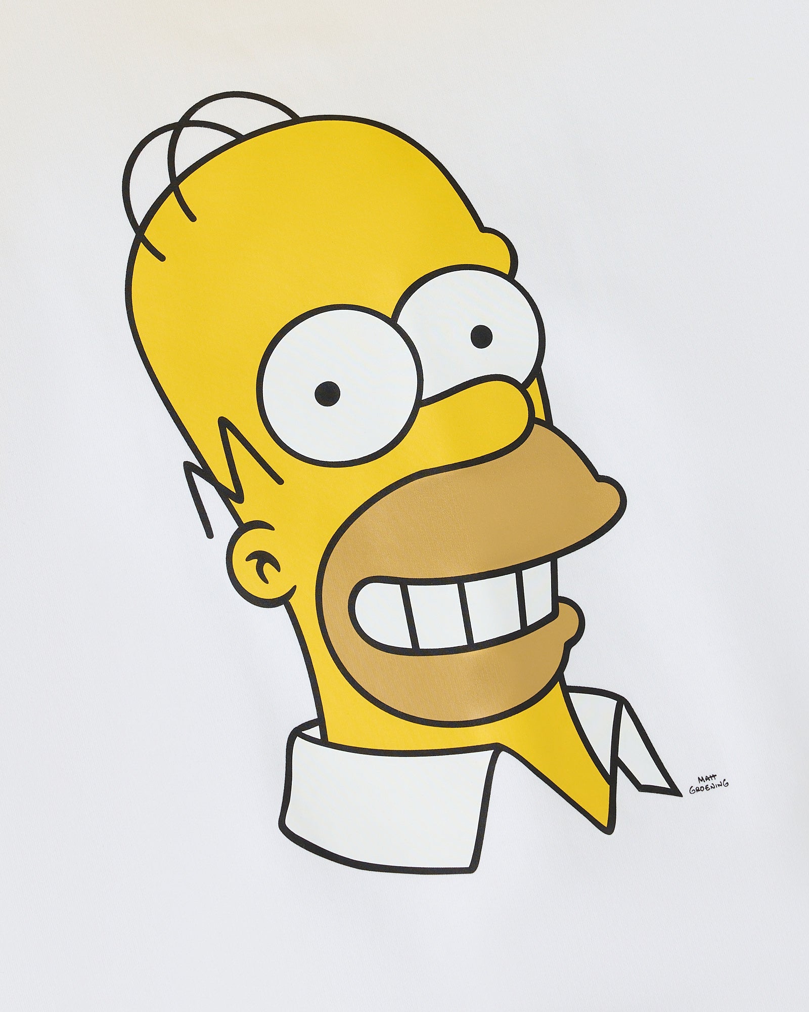 The Simpsons Homer Hoodie - White/Yellow IMAGE #6