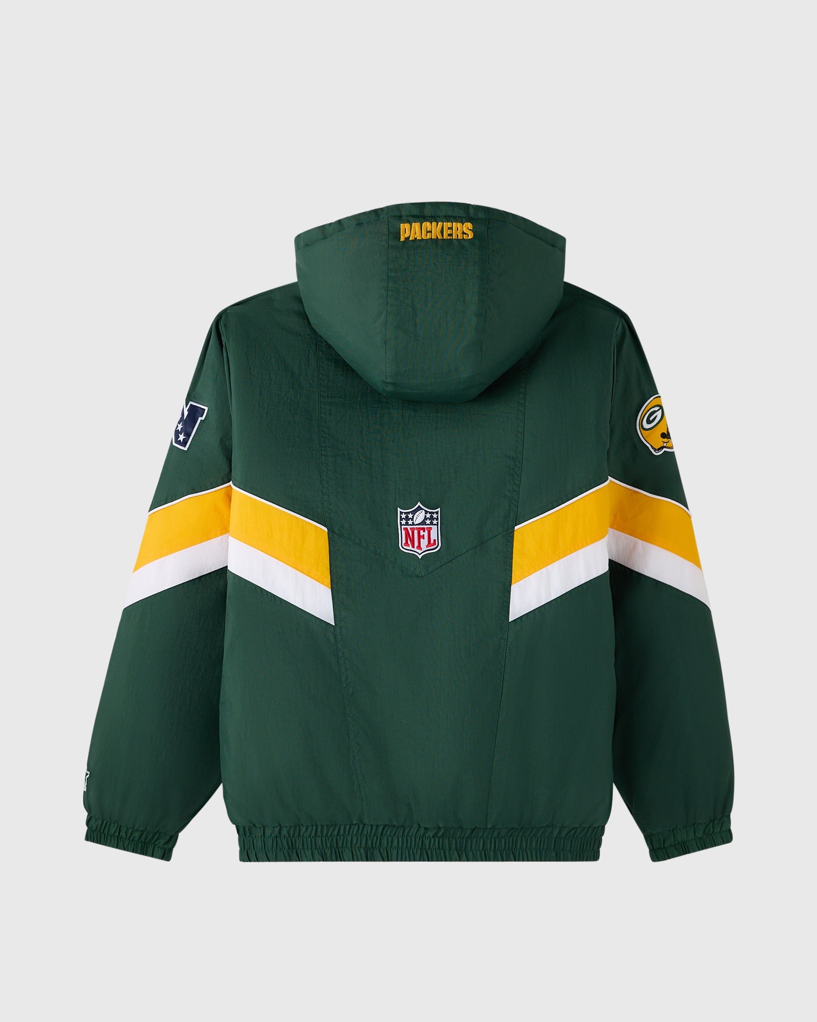 NFL Green Bay Packers Starter® Sideline Puffer Jacket - Green IMAGE #3