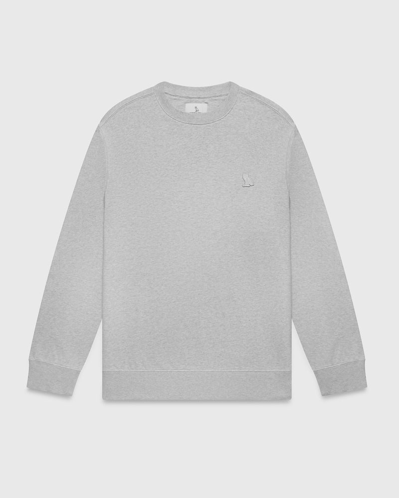 Classic Crewneck - Ash Heather Grey