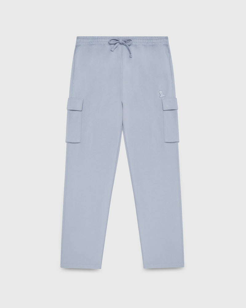 Classic Cargo Open-Hem Sweatpant - Storm Blue