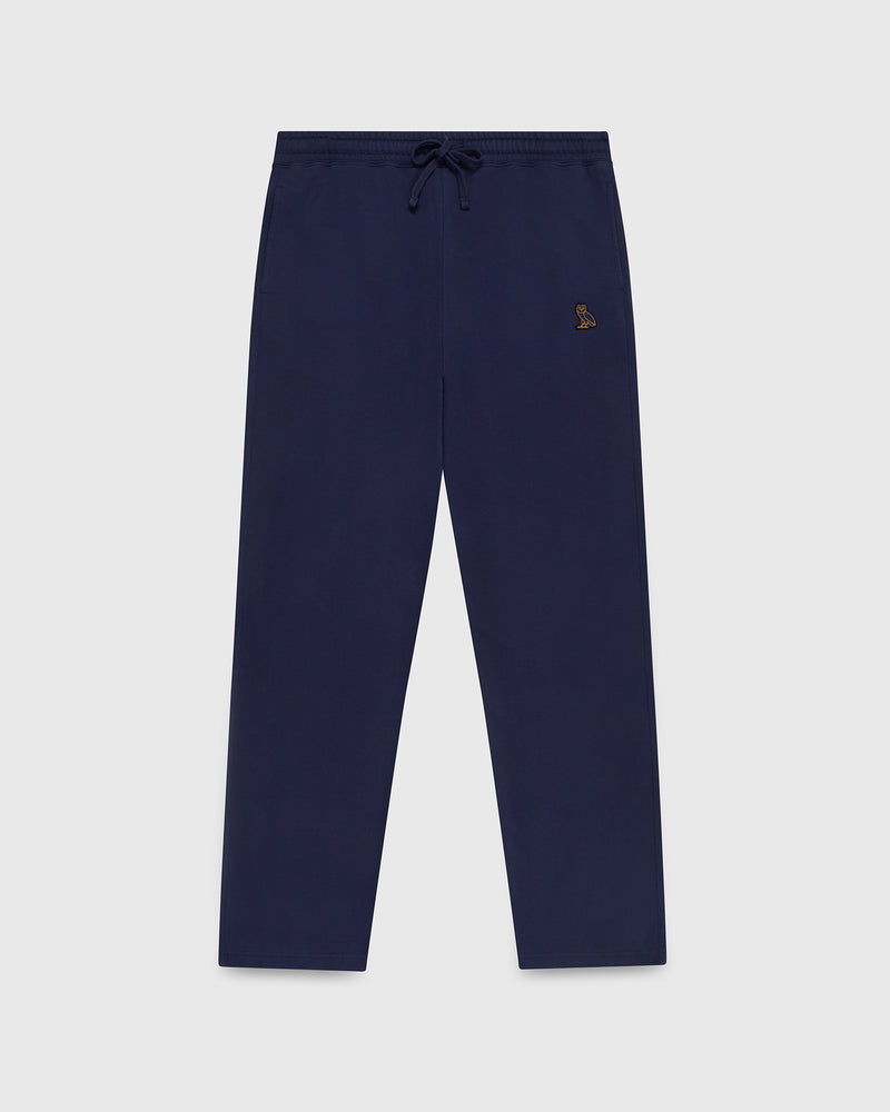 Classic Open-Hem Sweatpant - Navy