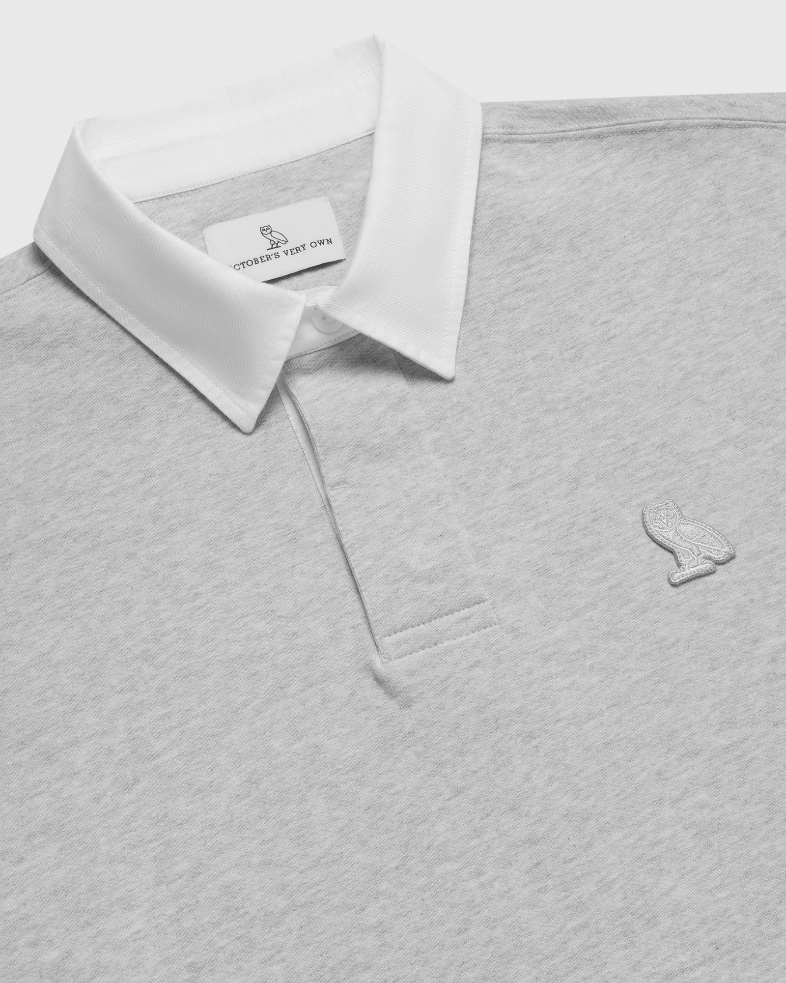 Classic Rugby Polo - Ash Heather Grey IMAGE #2