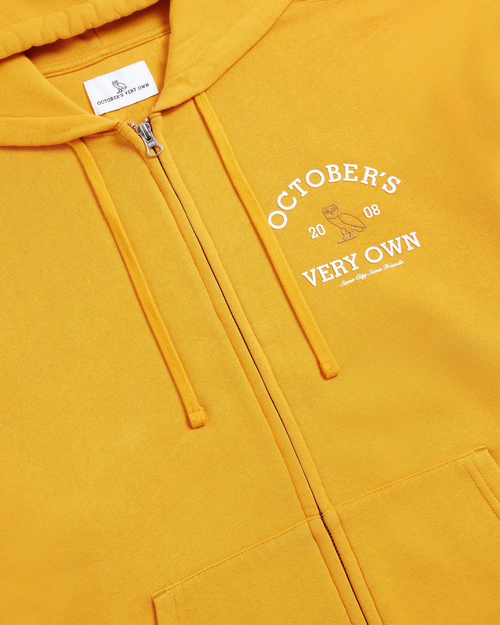 Collegiate Full-Zip Hoodie - Marigold IMAGE #2