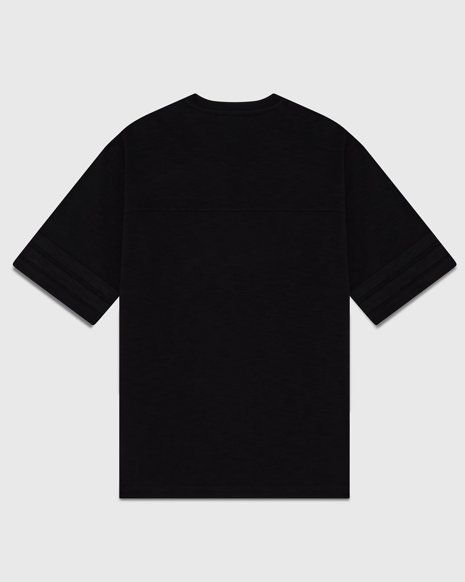 Slub Football Jersey - Black IMAGE #3