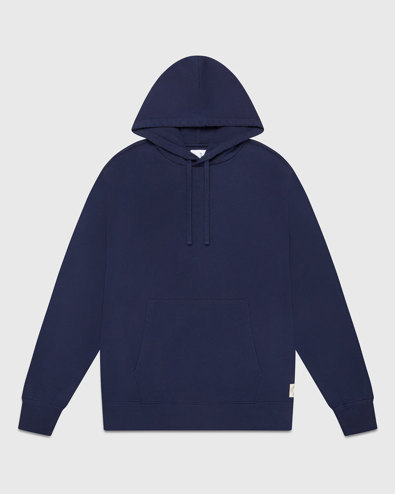 French Terry Hoodie - Navy