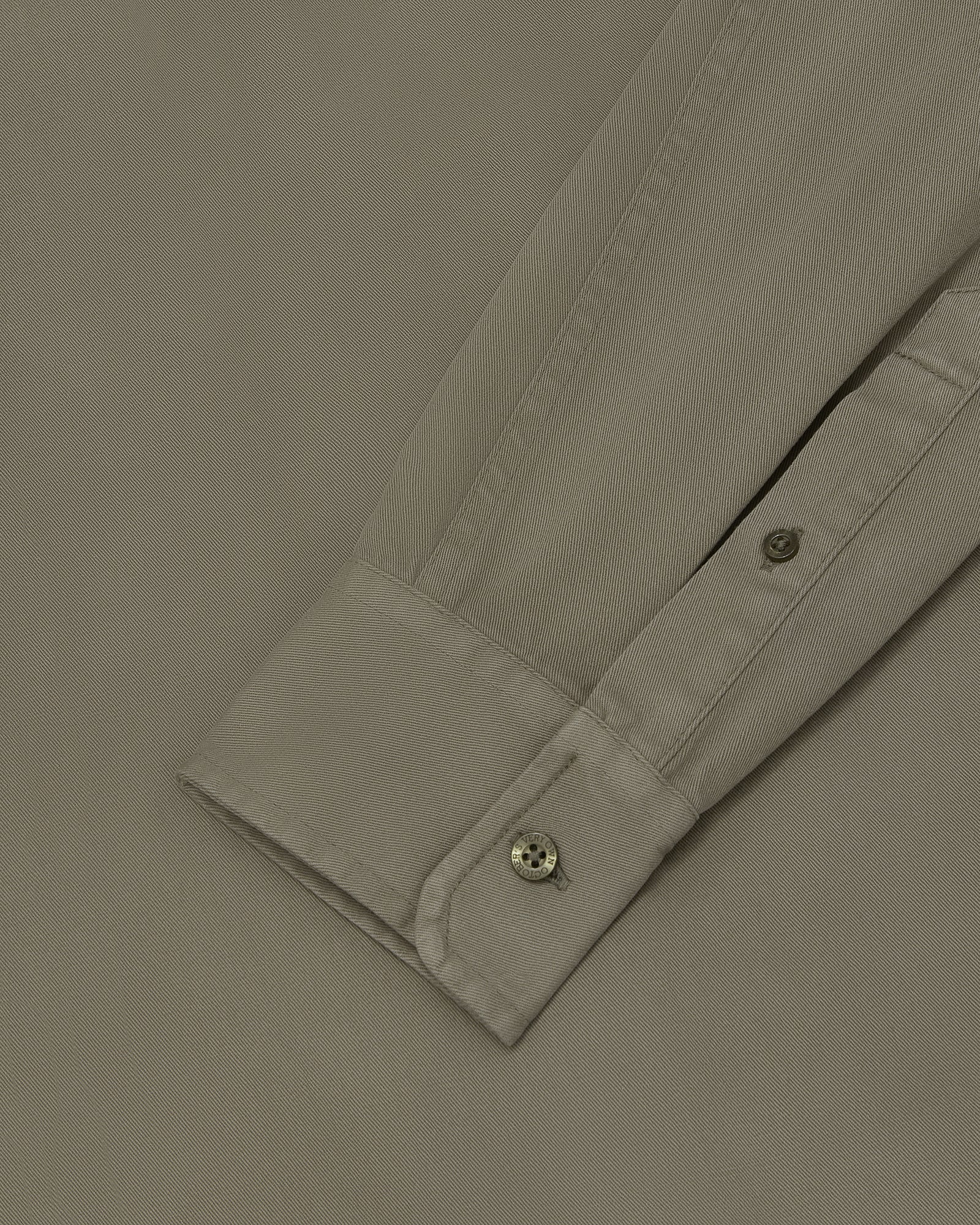 Garment Dyed Work Shirt - Olive IMAGE #5