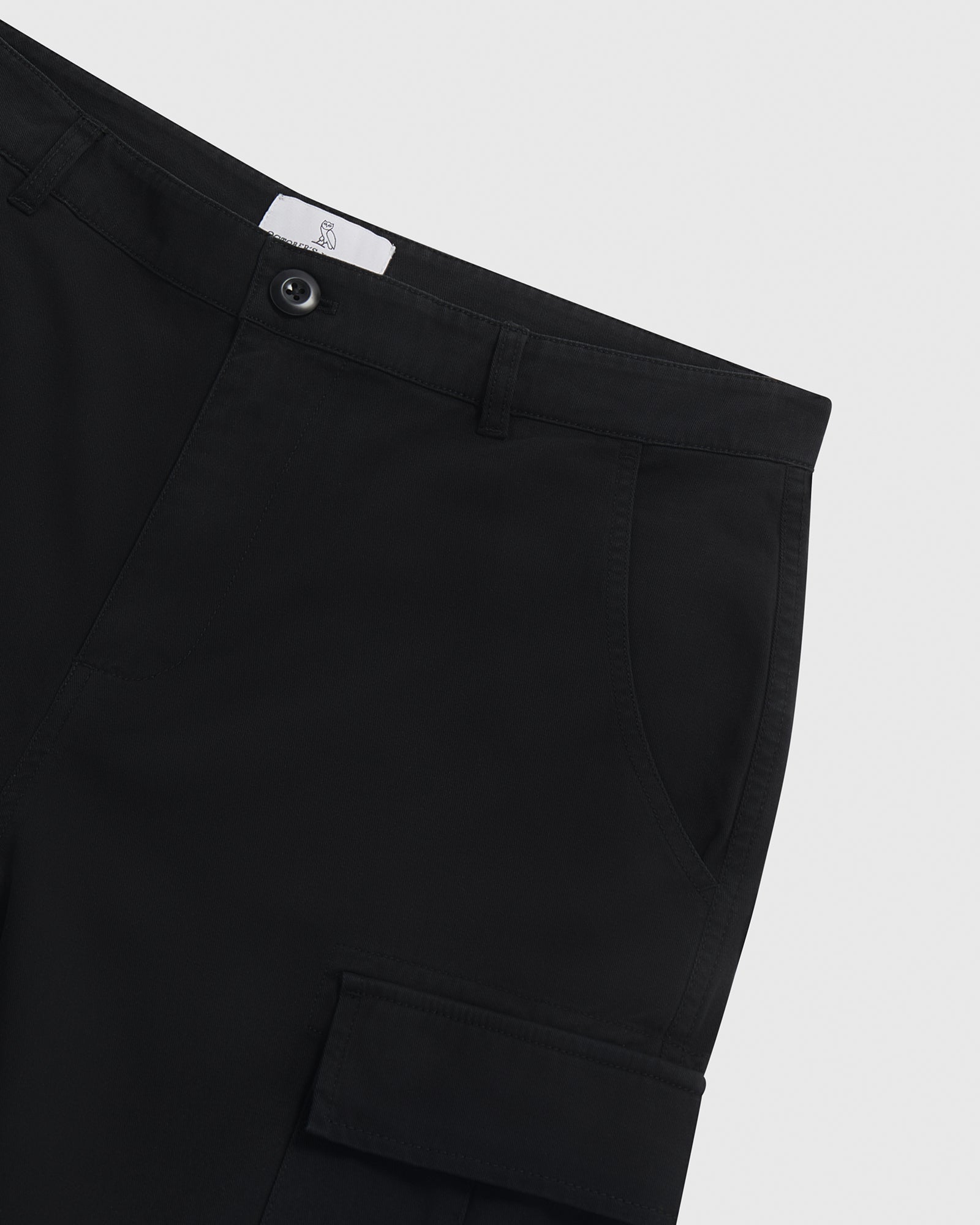 Garment Dyed Cargo Pant - Black IMAGE #4