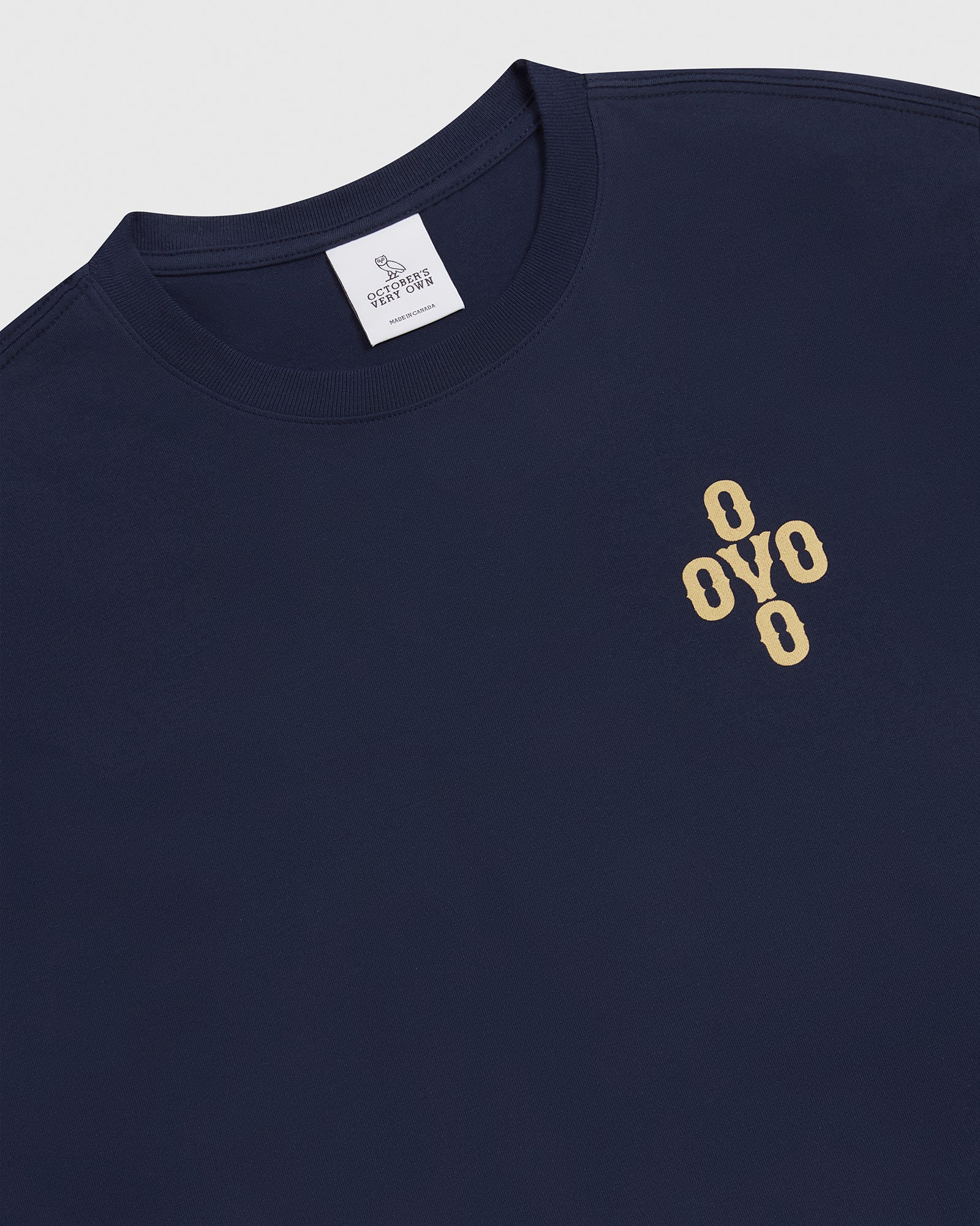 Pom Pom T-Shirt - Navy IMAGE #2