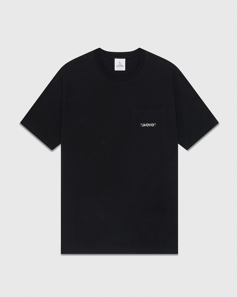 4L Pocket T-Shirt  - Black