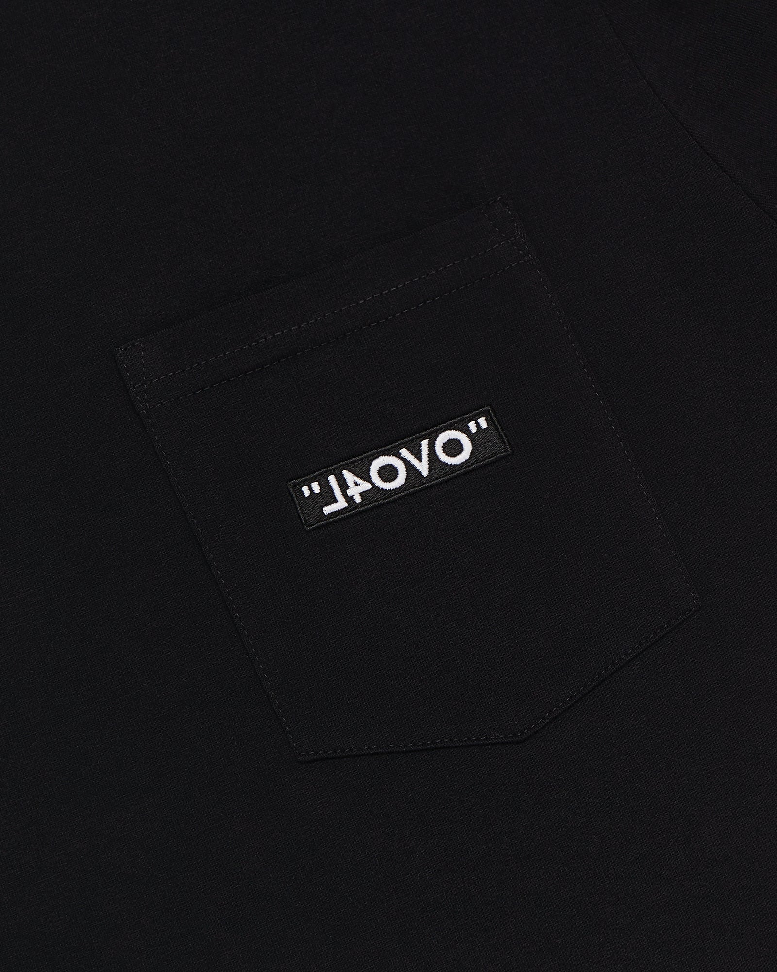 4L Pocket T-Shirt  - Black IMAGE #2