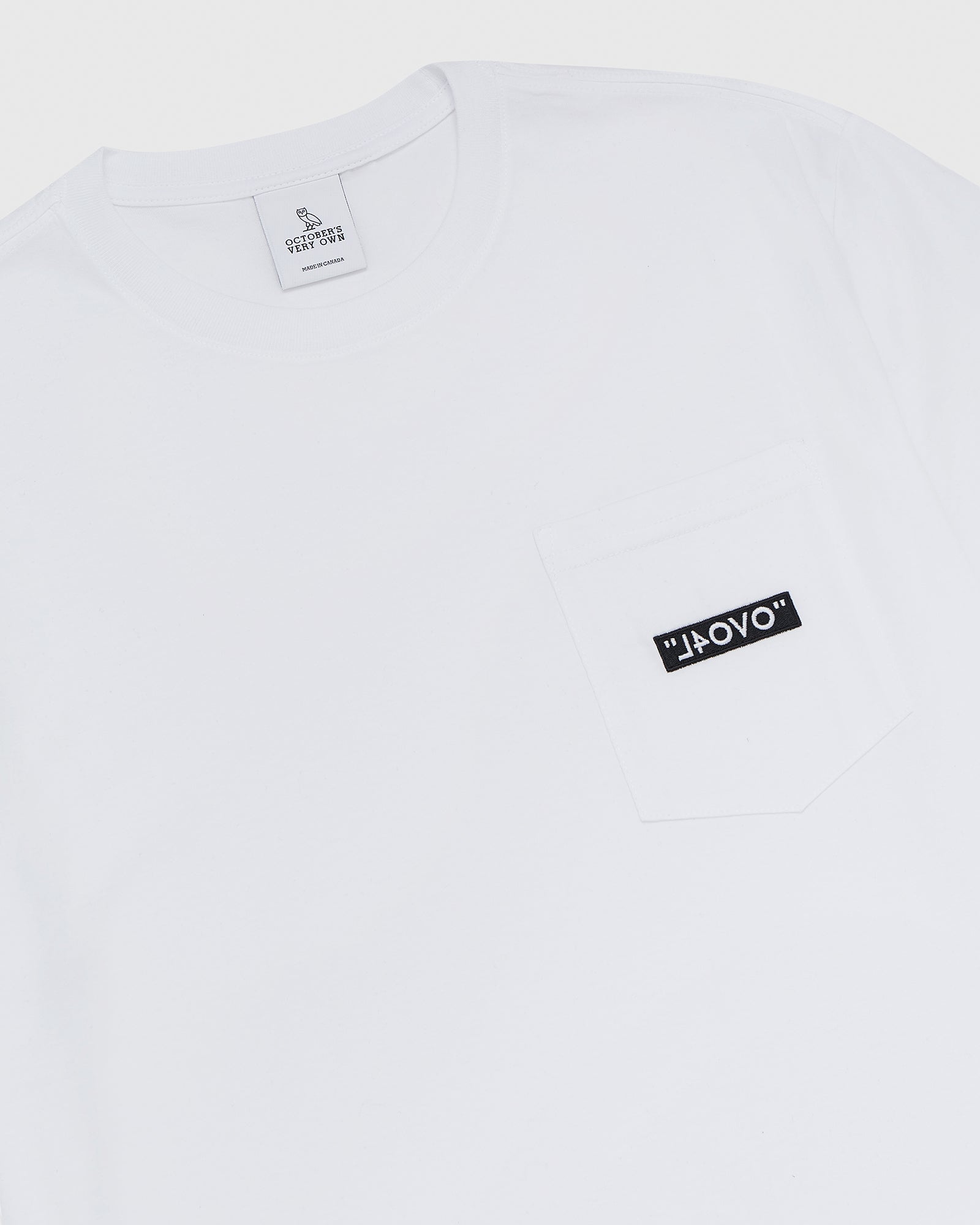 4L Pocket T-Shirt  - White IMAGE #3