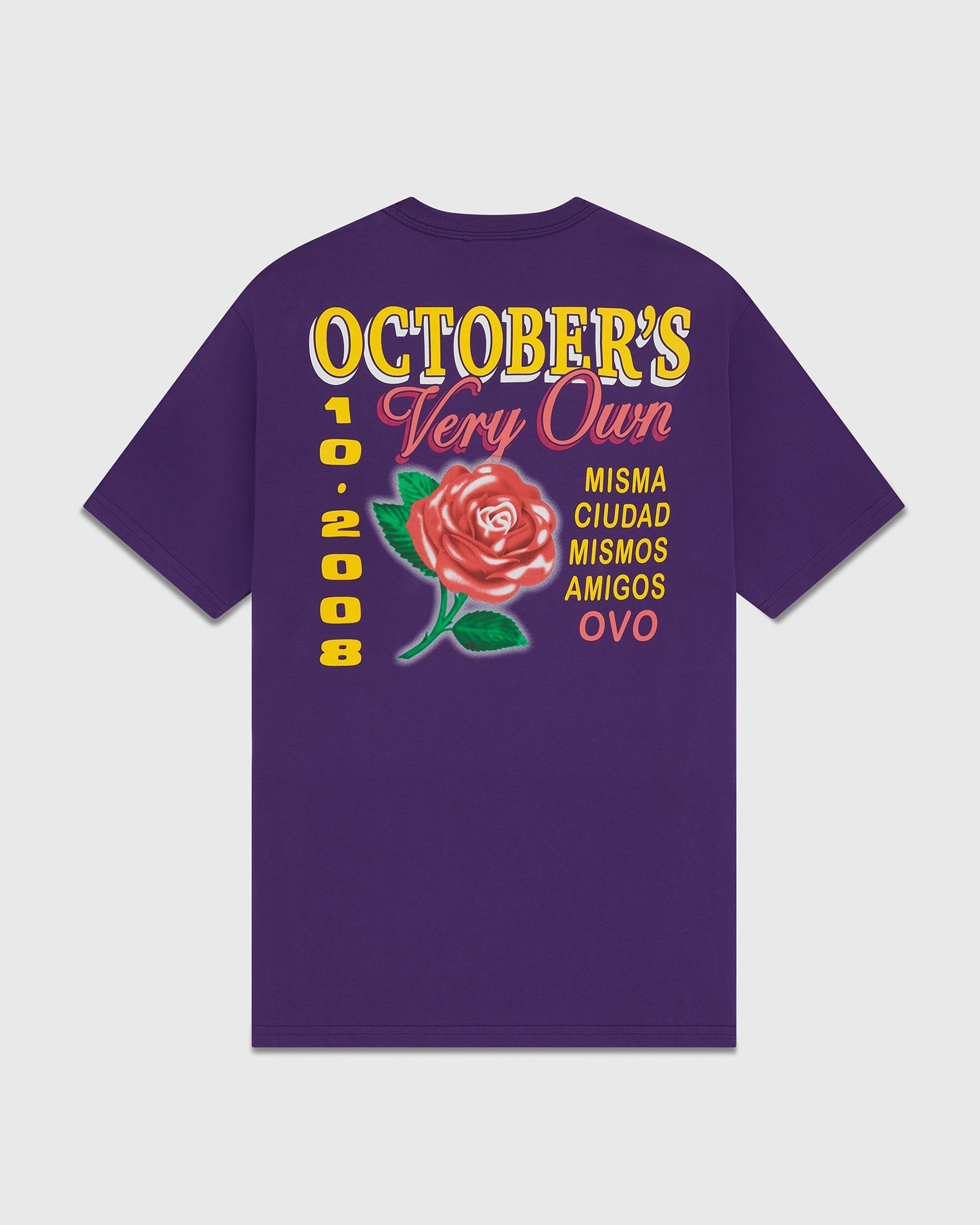 Rose T-Shirt - Purple IMAGE #2