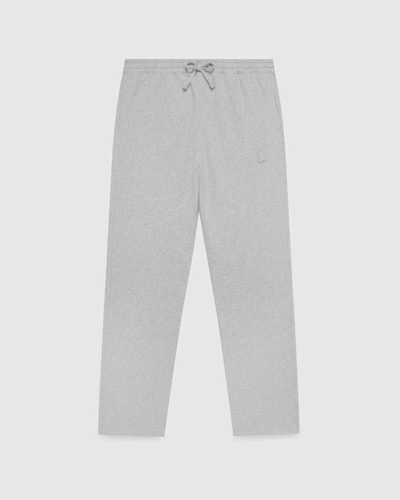 Classic Open-Hem Sweatpant - Ash Heather Grey