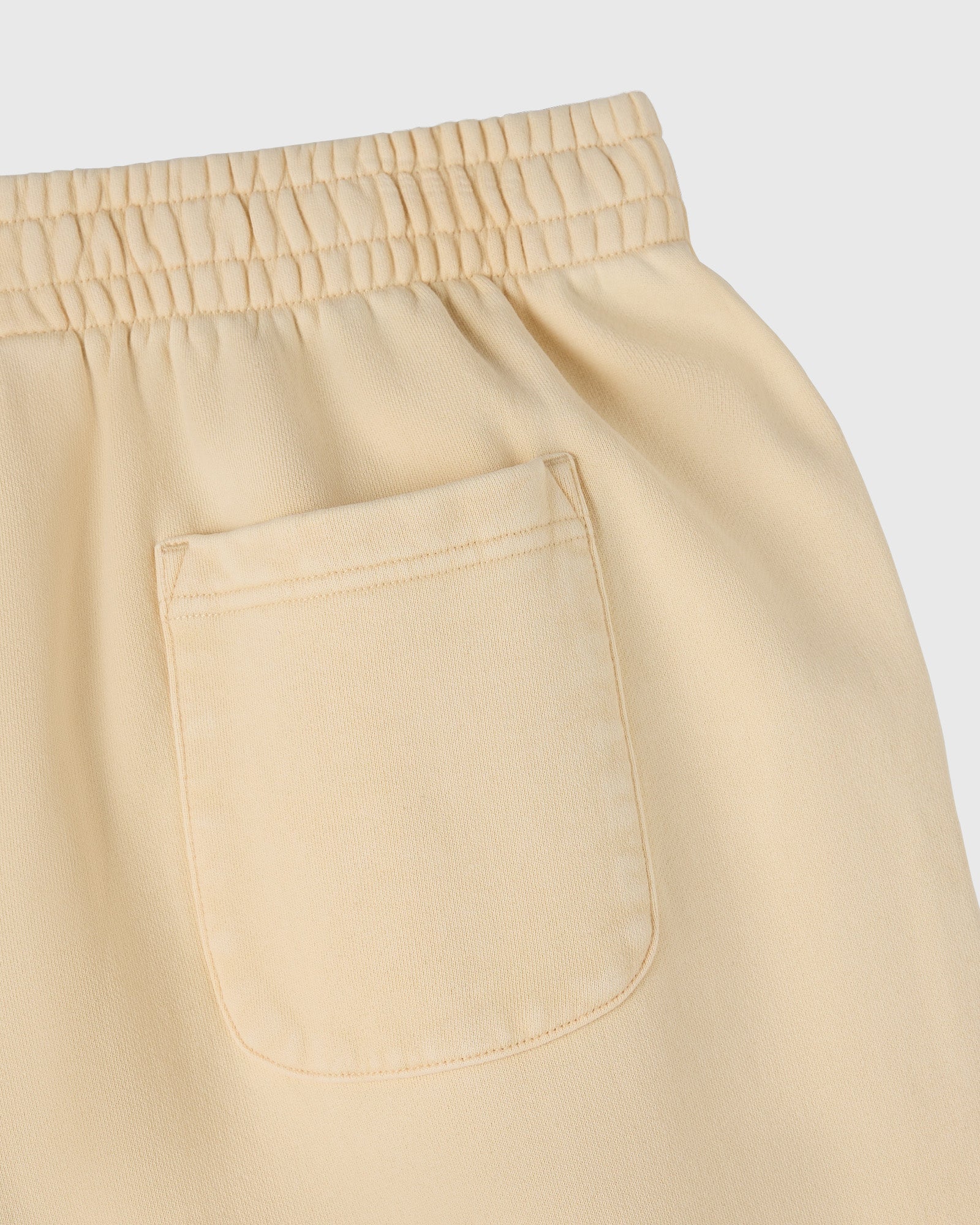 Muskoka Garment-Dyed Open-Hem Sweatpant - Soft Yellow IMAGE #3