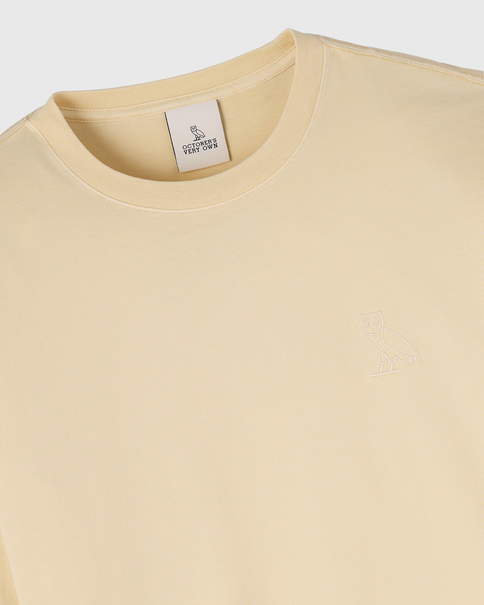 Muskoka Garment-Dyed Long-Sleeve T-Shirt - Soft Yellow IMAGE #2