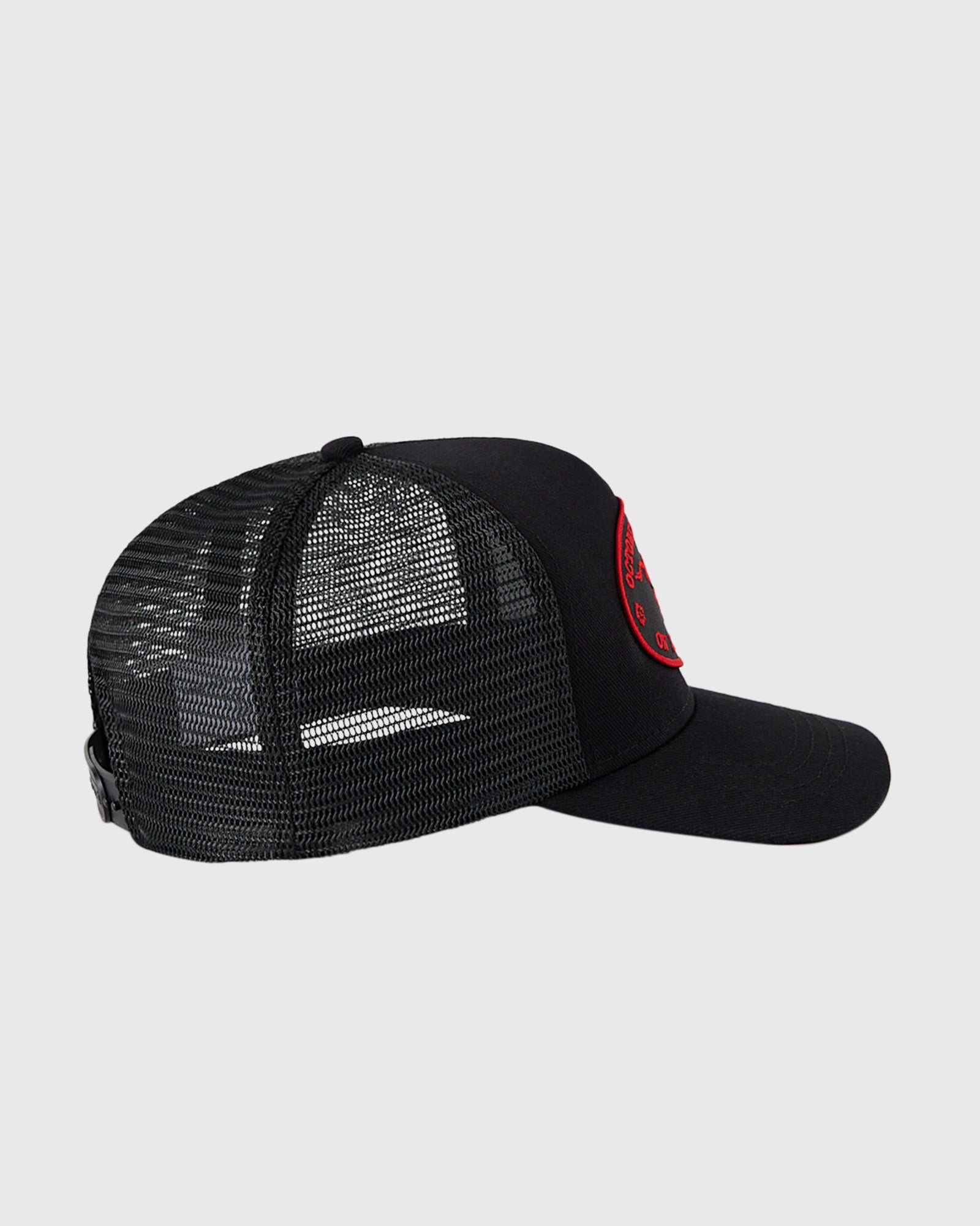 Ranch Denim Trucker Hat - Black IMAGE #3