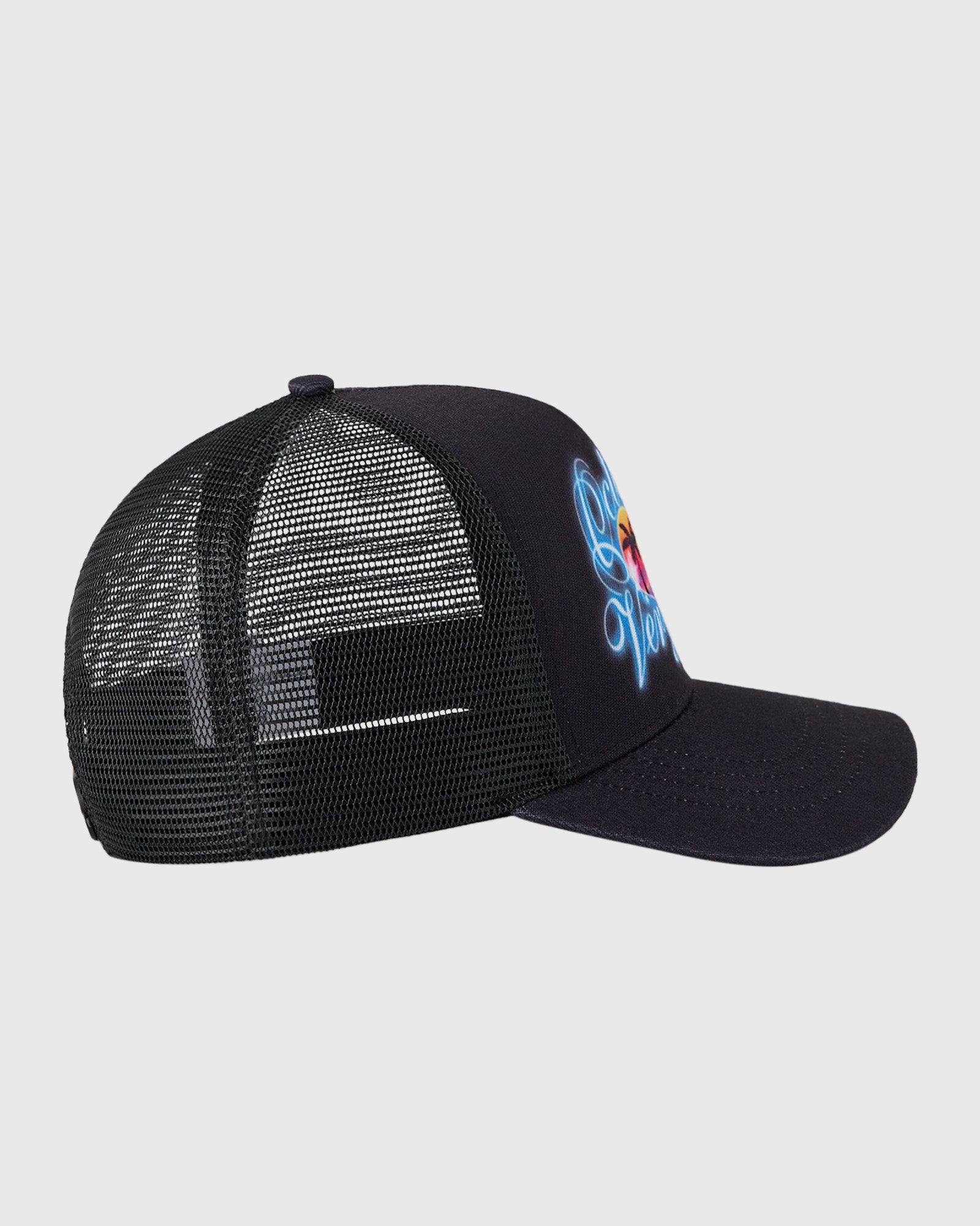 Vacation Trucker Cap - Black IMAGE #3