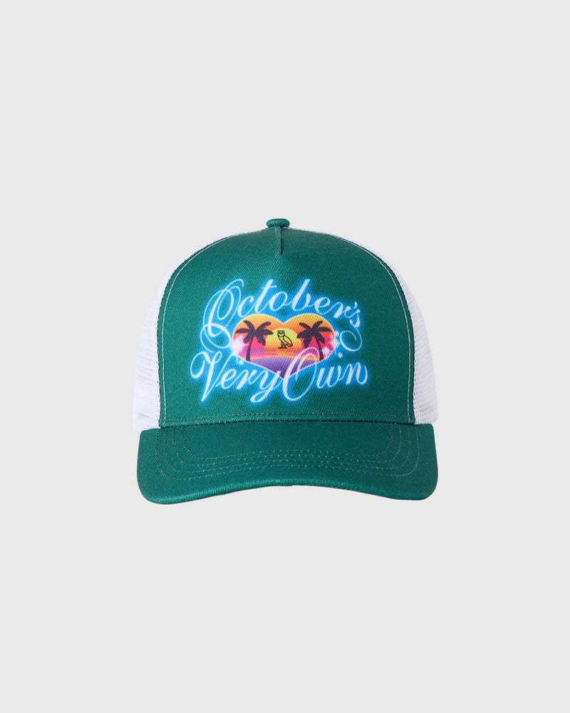 Vacation Trucker Cap - Green