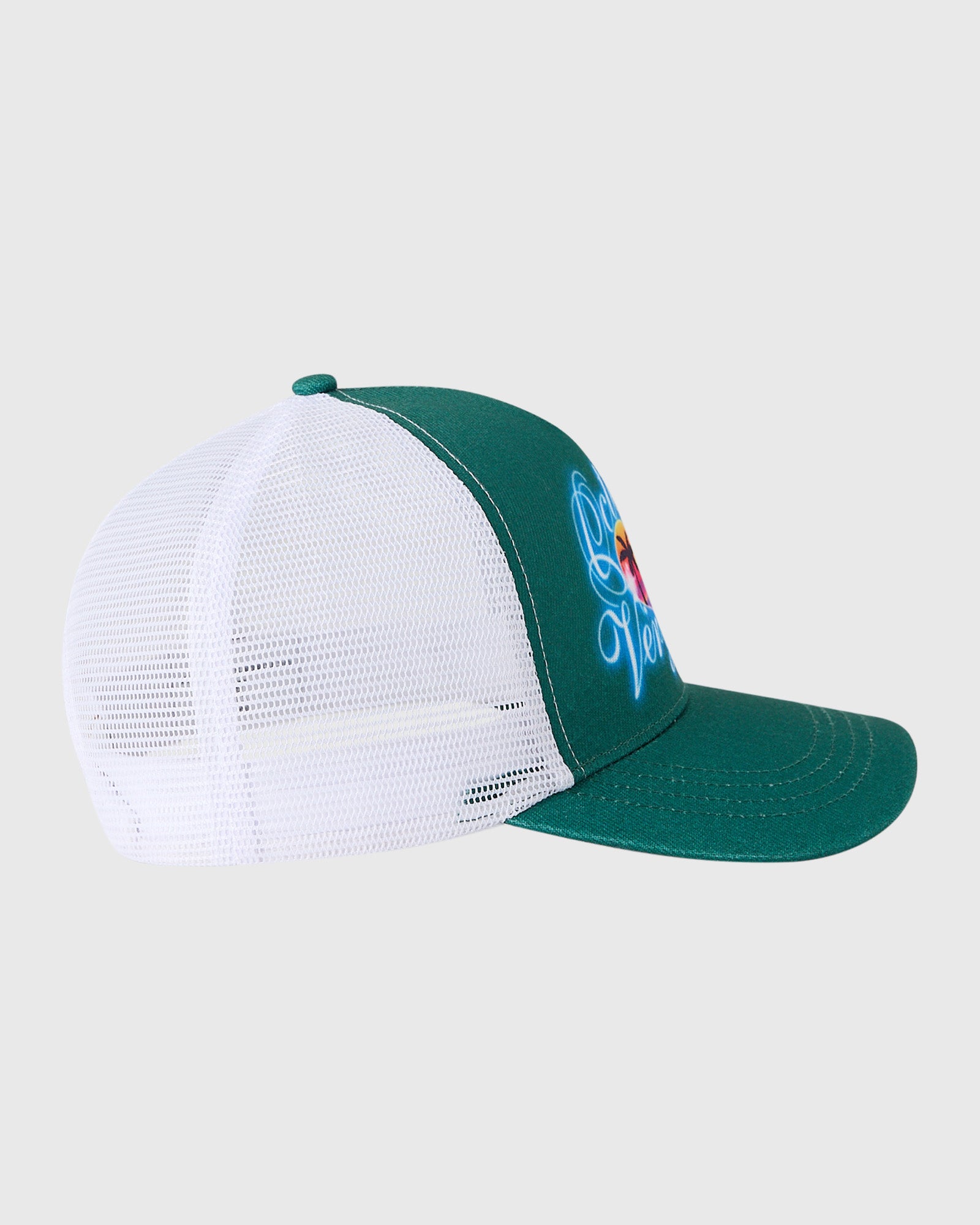 Vacation Trucker Cap - Green IMAGE #4