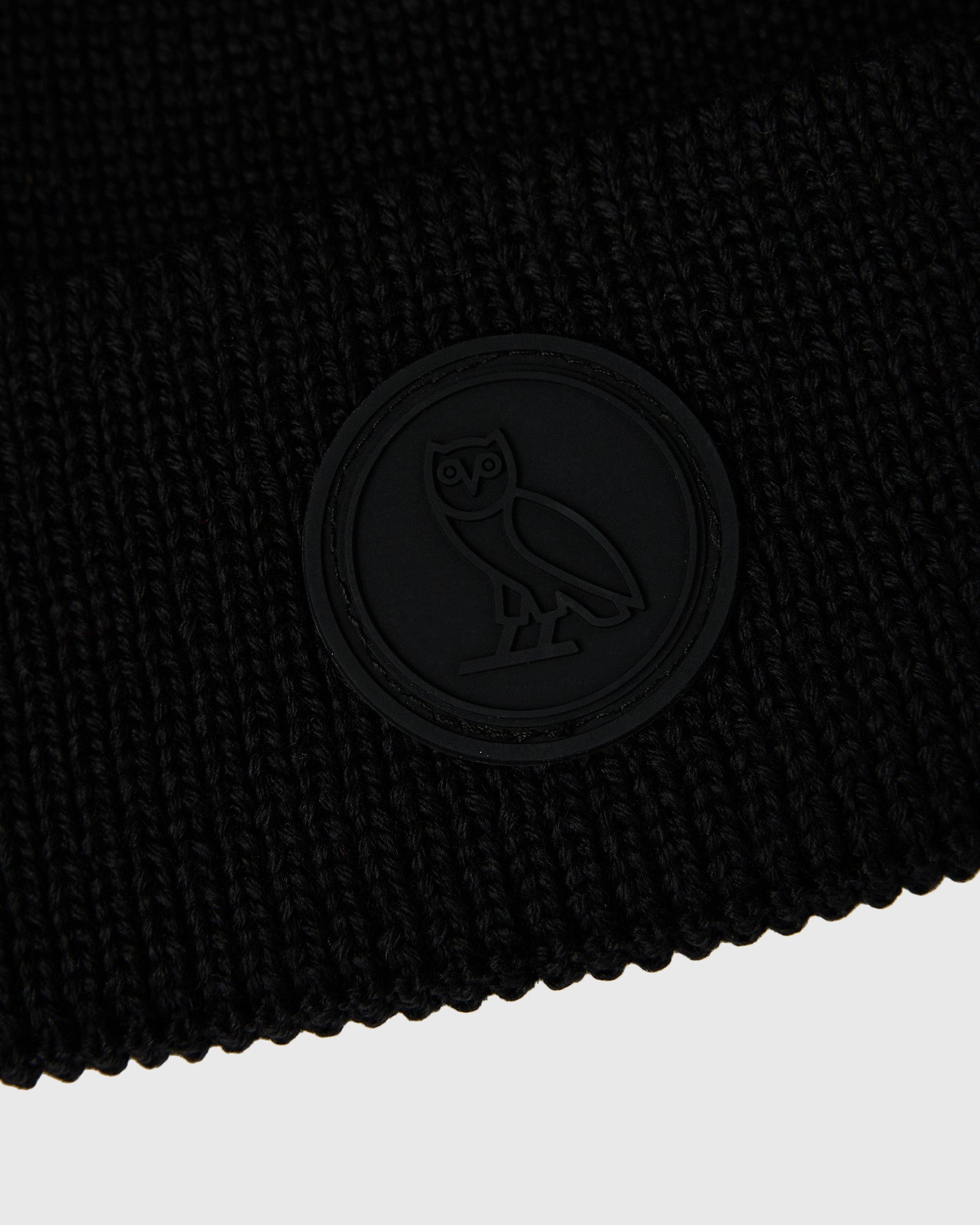 Wool Blend Toque - Black IMAGE #3