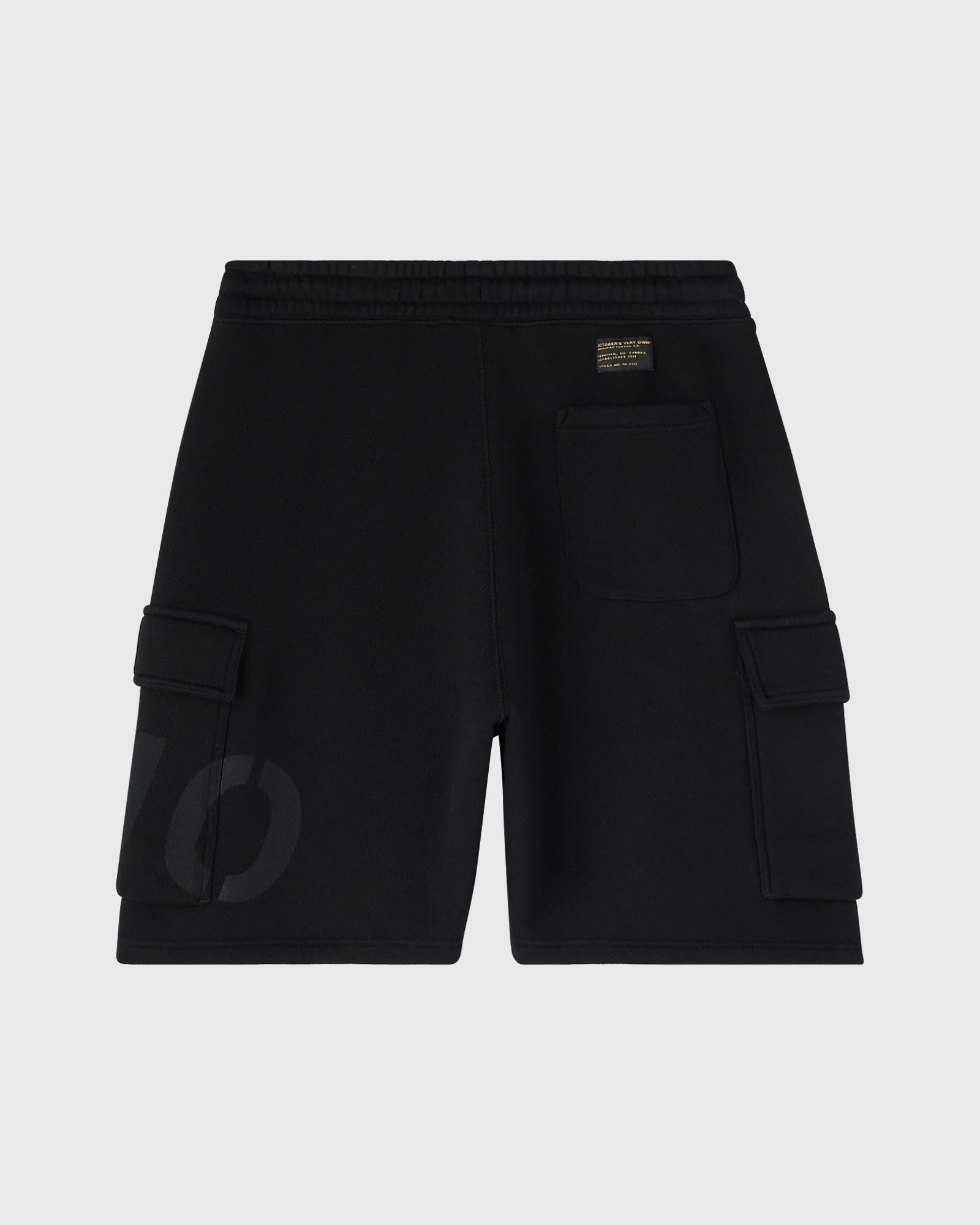 Surplus French Terry Cargo Sweatshort - Black IMAGE #2
