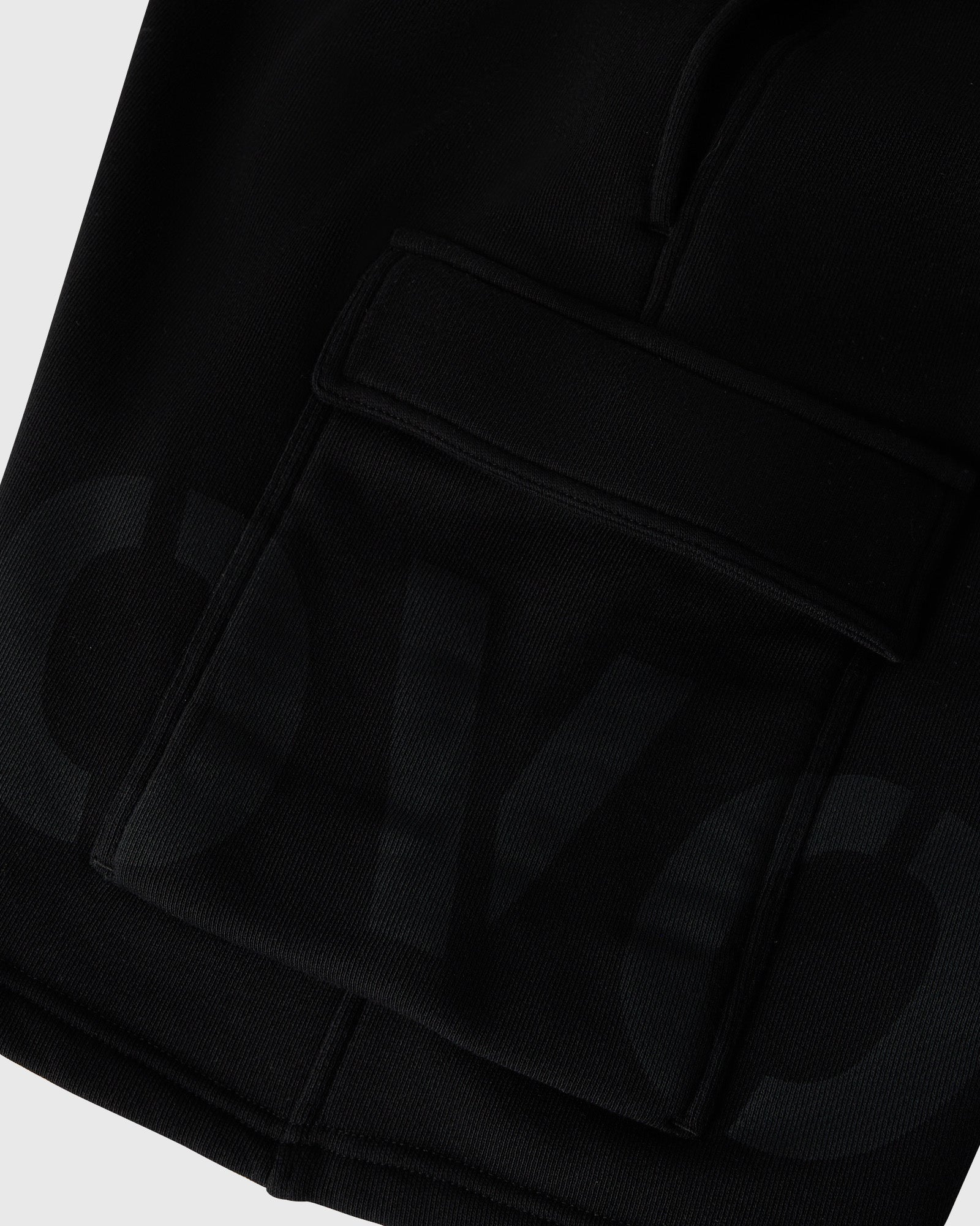 Surplus French Terry Cargo Sweatshort - Black IMAGE #5