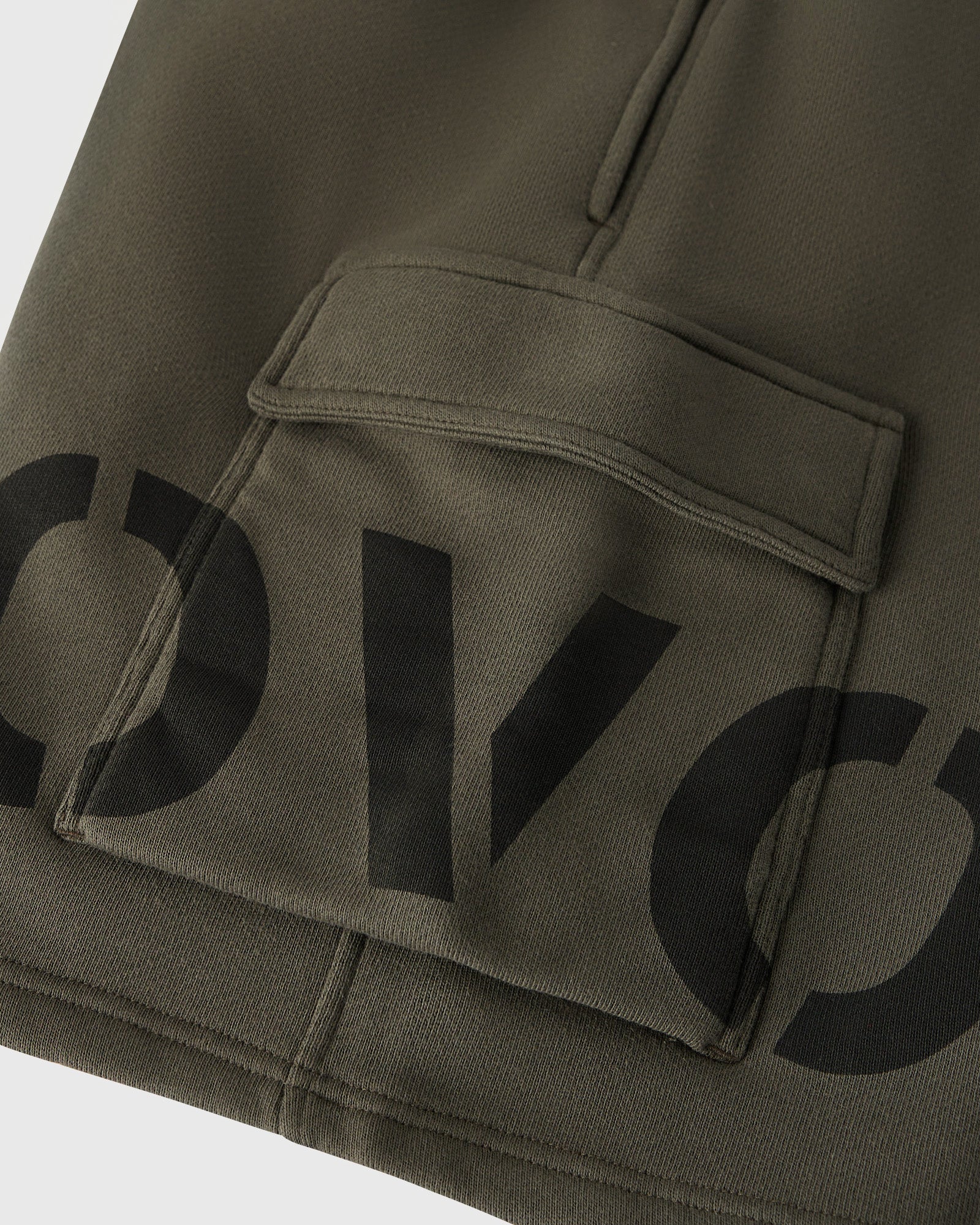Surplus French Terry Cargo Sweatshort - Olive IMAGE #7