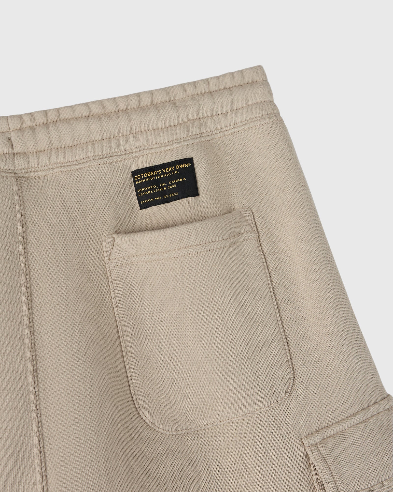 Surplus French Terry Cargo Sweatshort - Light Taupe IMAGE #5