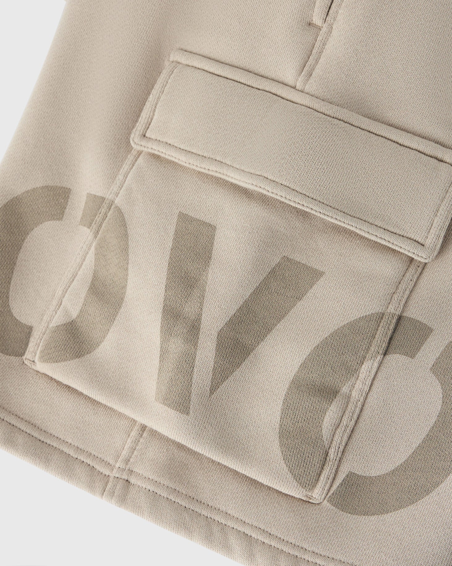 Surplus French Terry Cargo Sweatshort - Light Taupe IMAGE #6