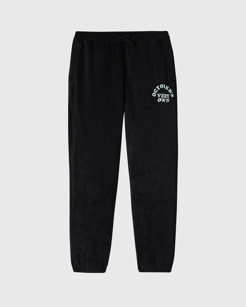 Cooper Arch Terry Cloth Sweatpant - Black