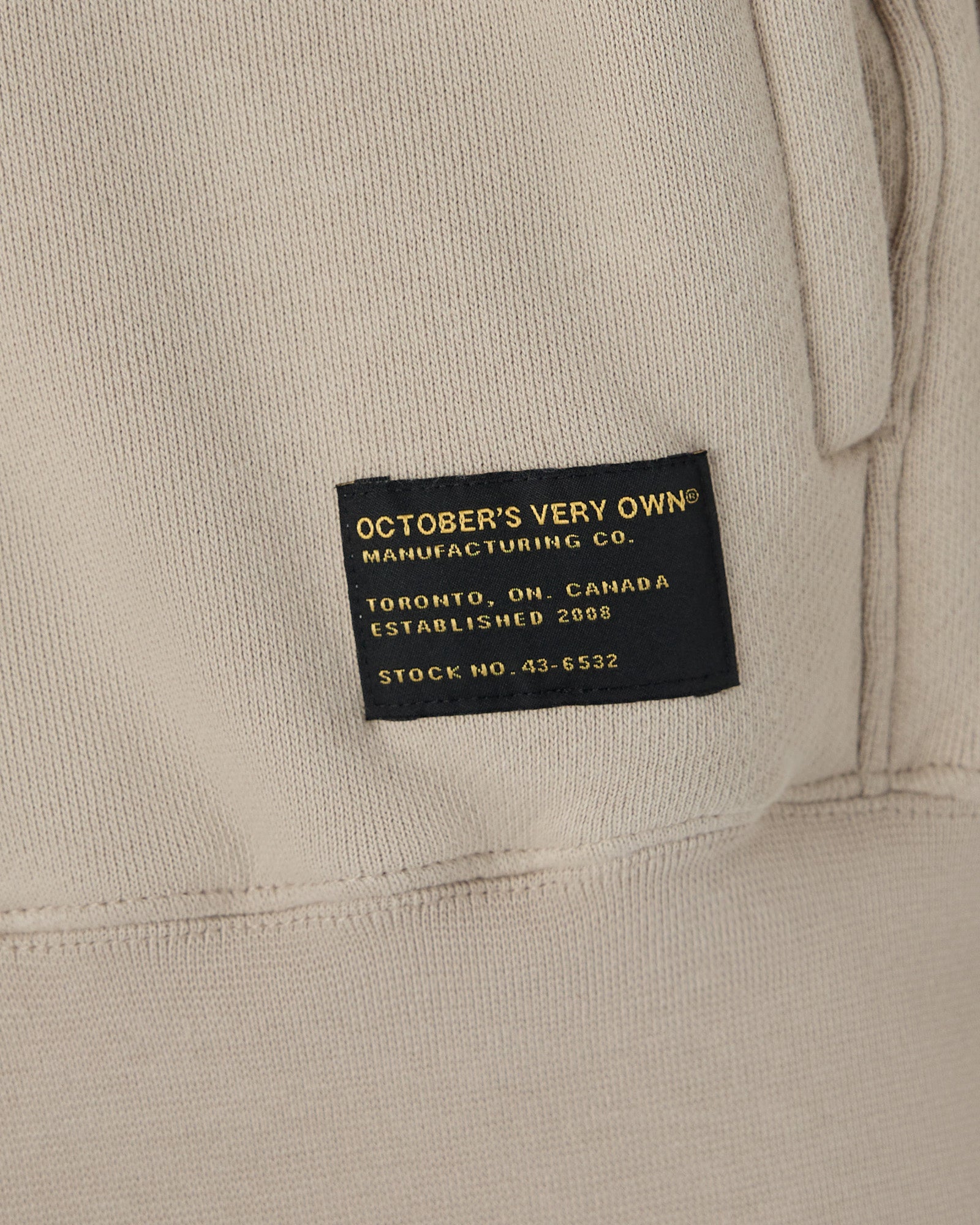 Surplus French Terry Hoodie - Light Taupe IMAGE #5