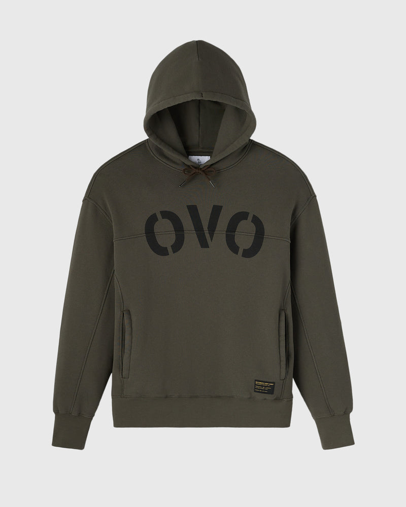 Surplus French Terry Hoodie - Olive