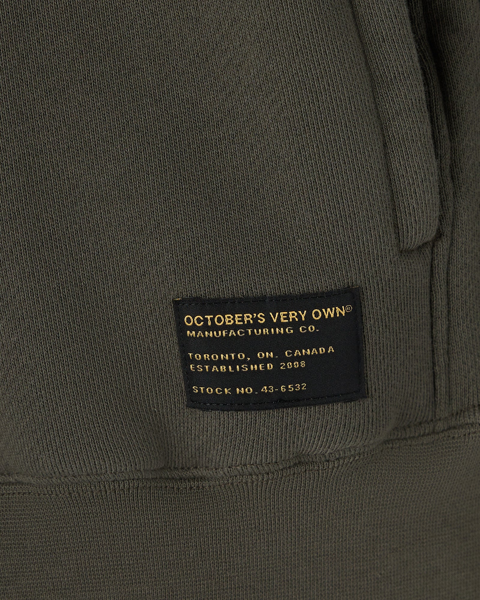Surplus French Terry Hoodie - Olive IMAGE #5