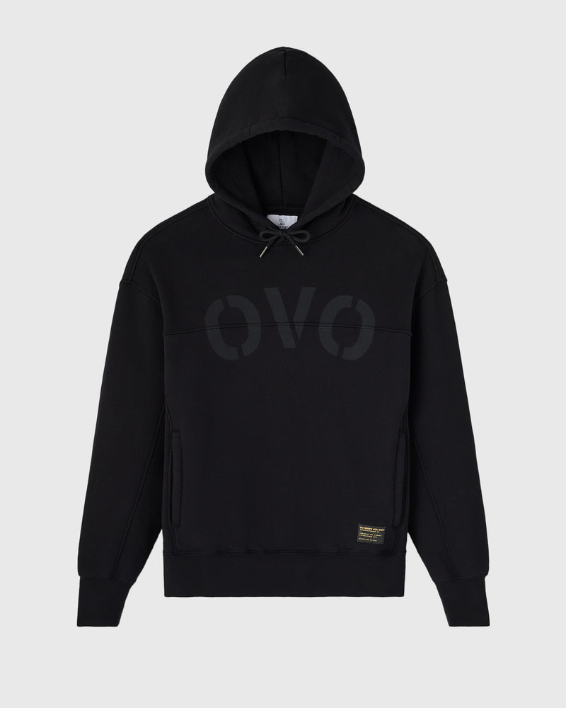 Surplus French Terry Hoodie - Black
